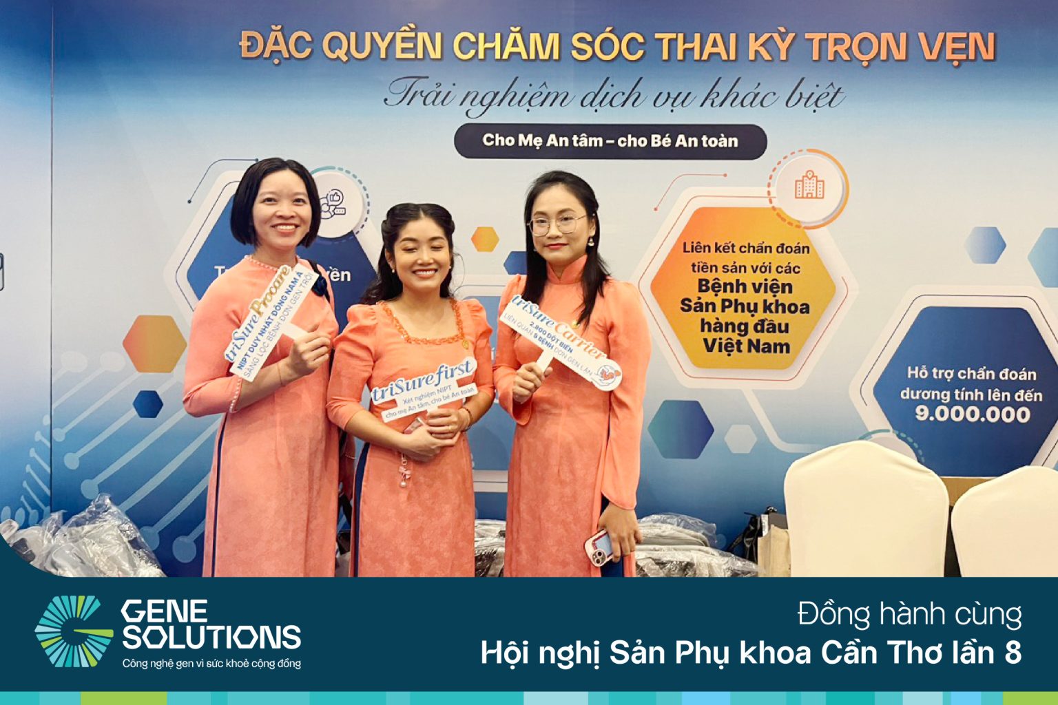 Gene Solutions đồng hành cùng Hội nghị Hội nghị Sản Phụ khoa Cần Thơ