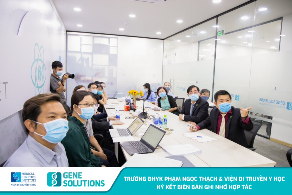 Trường ĐHYK Phạm Ngọc Thạch & Viện Di truyền Y học - Gene Solutions ký kết biên bản ghi nhớ hợp tác 5