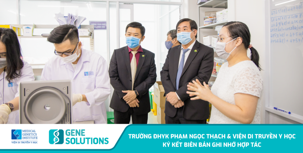 Trường ĐHYK Phạm Ngọc Thạch & Viện Di truyền Y học - Gene Solutions ký kết biên bản ghi nhớ hợp tác 11