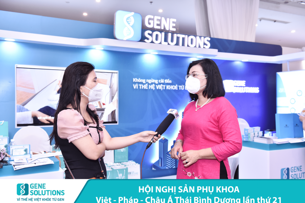 Gian hàng của Gene Solutions tại Hội nghị Sản Phụ khoa Việt - Pháp - Châu Á - Thái Bình Dương lần thứ 21 hút khách tham quan 17