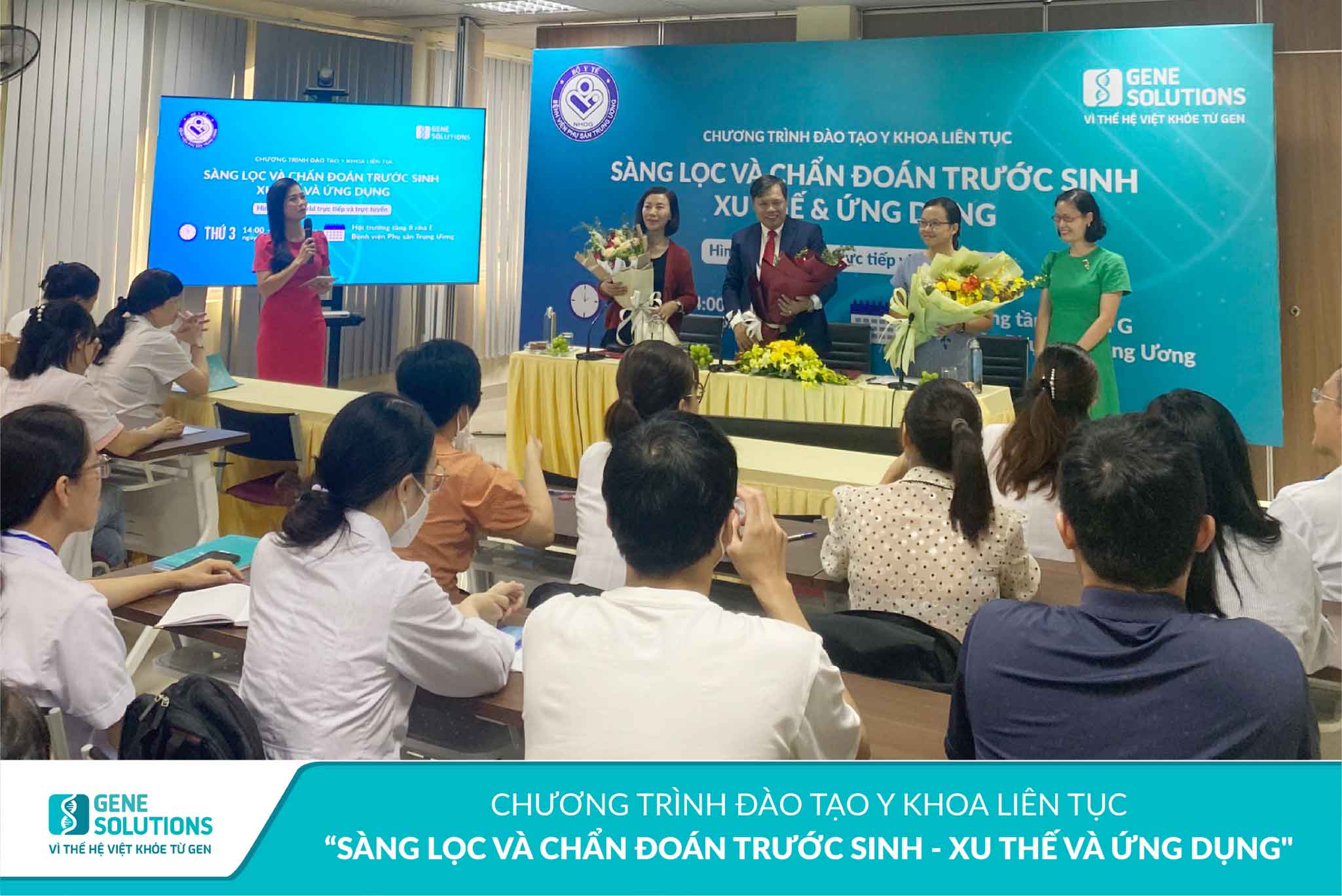 Hơn 800 bác sĩ tham gia Chương trình đào tạo y khoa liên tục “Sàng lọc và chẩn đoán trước sinh - Xu thế và ứng dụng" 3