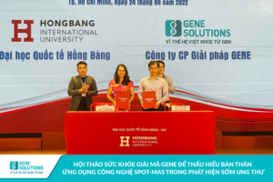 LỄ KÝ KẾT TĂNG CƯỜNG HỢP TÁC CỦA GENE SOLUTIONS VÀ ĐẠI HỌC QUỐC TẾ HỒNG BÀNG 1