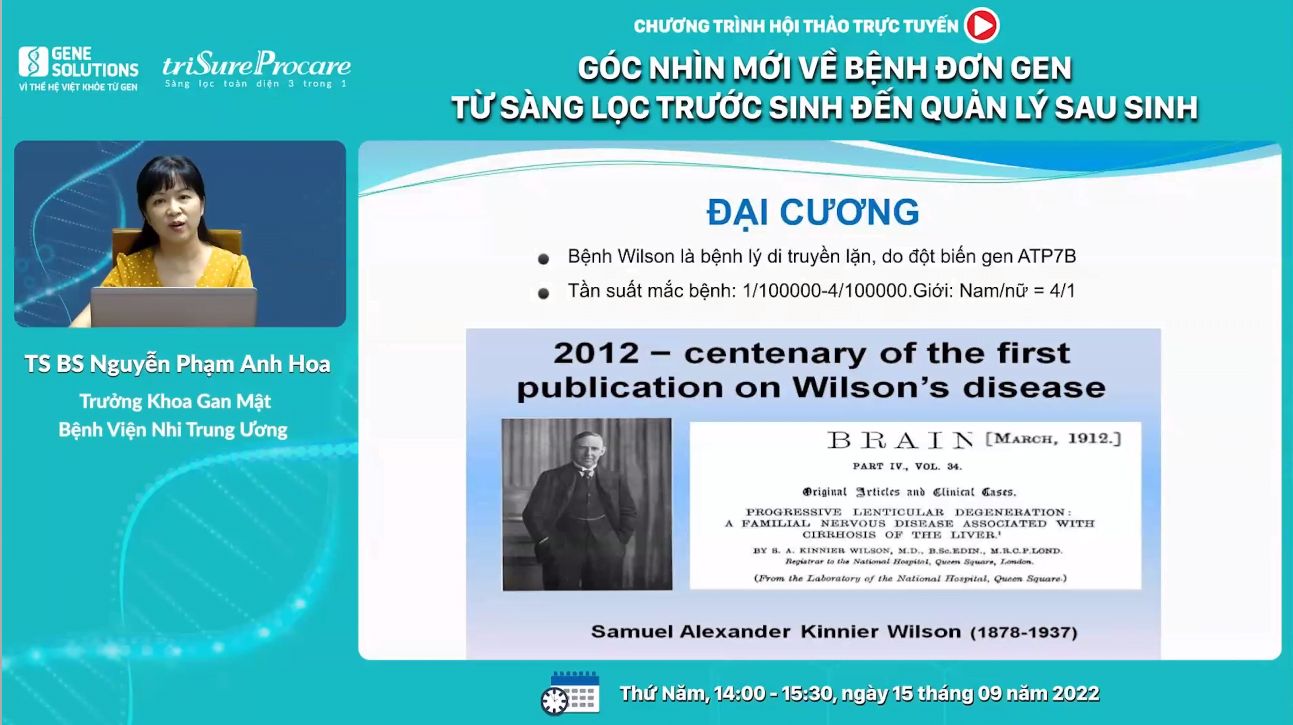 Những con số ấn tượng trong chương trình hội thảo trực tuyến Góc nhìn mới về bệnh đơn gen 3