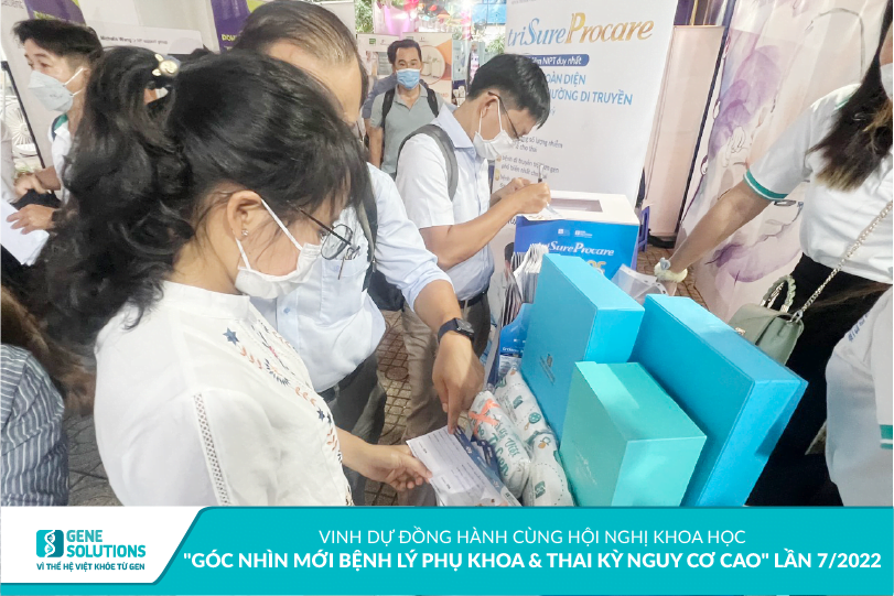 Những hình ảnh ấn tượng của Gene Solutions tại Hội nghị khoa học "Góc nhìn mới bệnh lý phụ khoa & thai kỳ nguy cơ cao" lần 7/2022 17