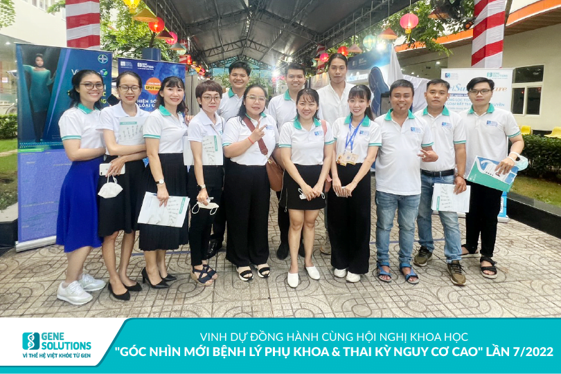 Những hình ảnh ấn tượng của Gene Solutions tại Hội nghị khoa học "Góc nhìn mới bệnh lý phụ khoa & thai kỳ nguy cơ cao" lần 7/2022 9