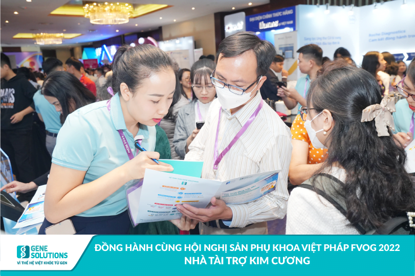 Gene Solutions là nhà tài trợ Kim cương của Hội nghị Sản Phụ khoa Việt Pháp FVOG 2022 ​ 11