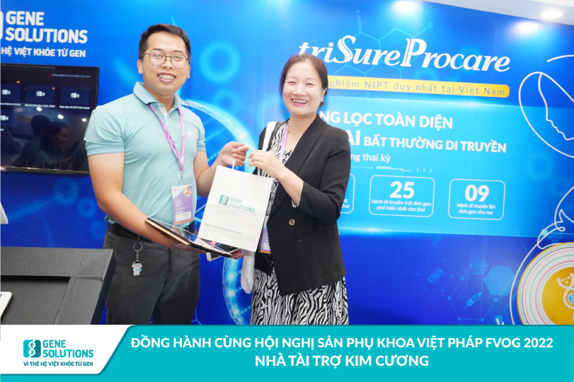 Gene Solutions là nhà tài trợ Kim cương của Hội nghị Sản Phụ khoa Việt Pháp FVOG 2022 ​ 13