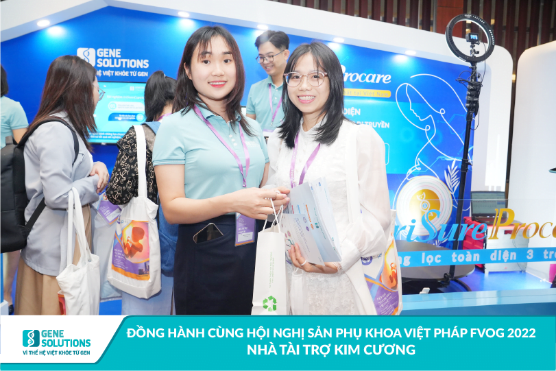 Gene Solutions là nhà tài trợ Kim cương của Hội nghị Sản Phụ khoa Việt Pháp FVOG 2022 ​ 17