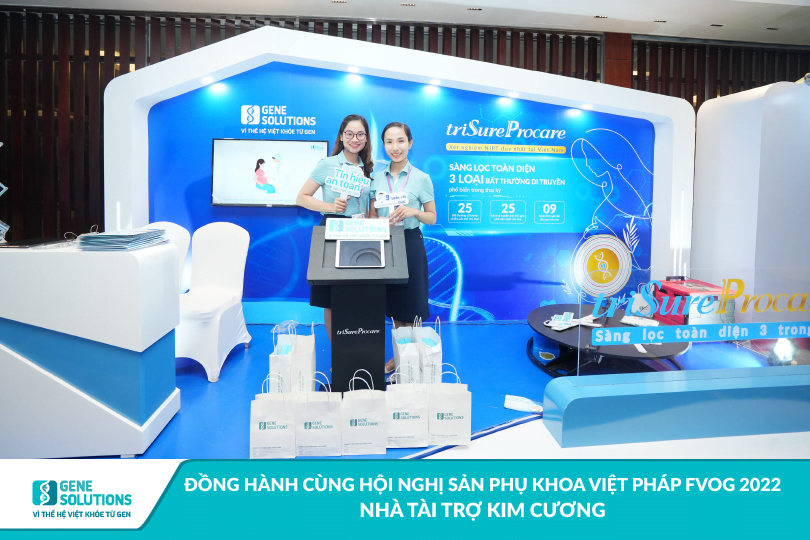 Gene Solutions là nhà tài trợ Kim cương của Hội nghị Sản Phụ khoa Việt Pháp FVOG 2022 ​ 27