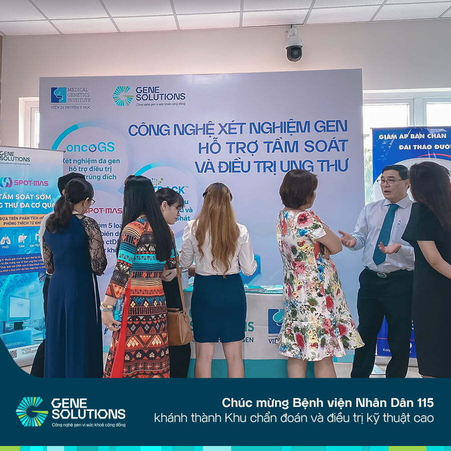 Gene Solutions chúc mừng khánh thành Khu Chẩn đoán - Điều trị kỹ thuật cao của Bệnh viện Nhân Dân 115 3