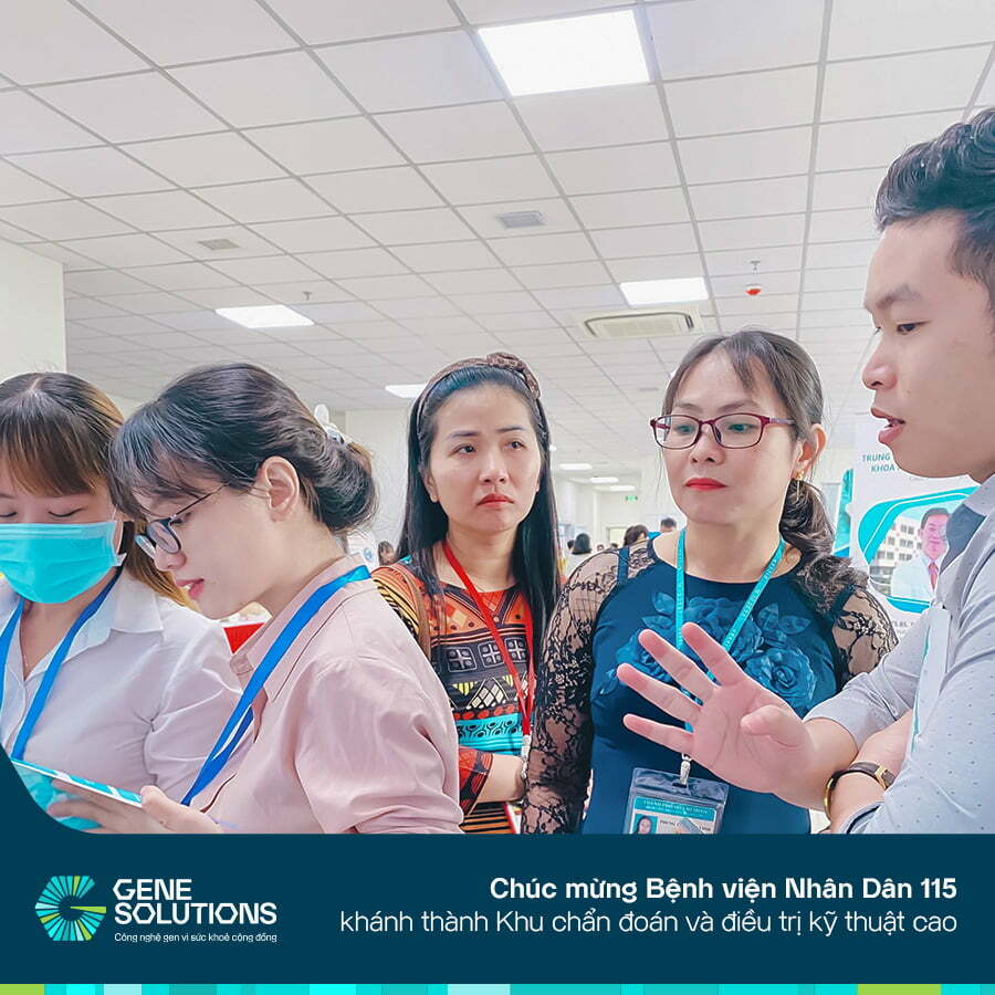 Gene Solutions chúc mừng khánh thành Khu Chẩn đoán - Điều trị kỹ thuật cao của Bệnh viện Nhân Dân 115 5