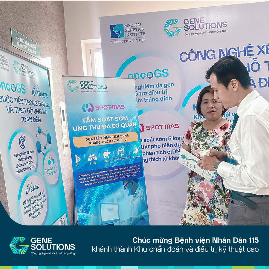 Gene Solutions chúc mừng khánh thành Khu Chẩn đoán - Điều trị kỹ thuật cao của Bệnh viện Nhân Dân 115 7