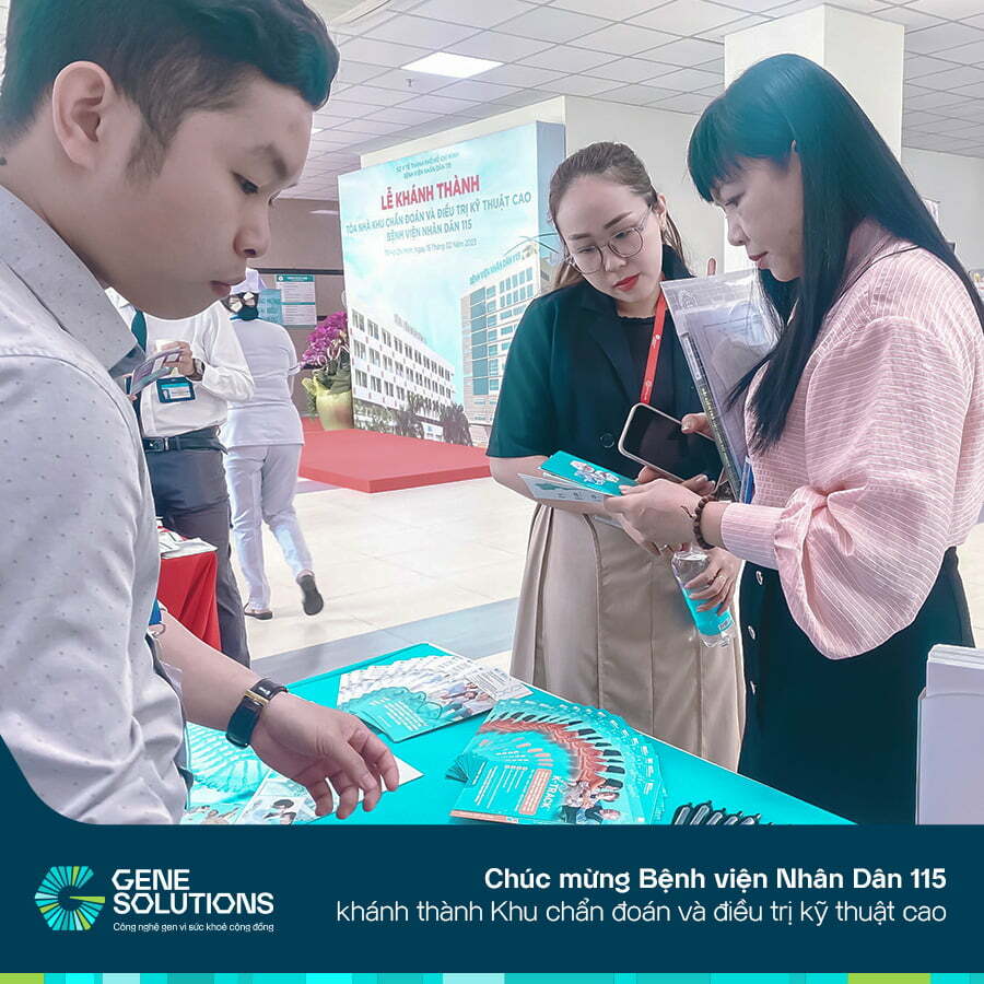 Gene Solutions chúc mừng khánh thành Khu Chẩn đoán - Điều trị kỹ thuật cao của Bệnh viện Nhân Dân 115 11