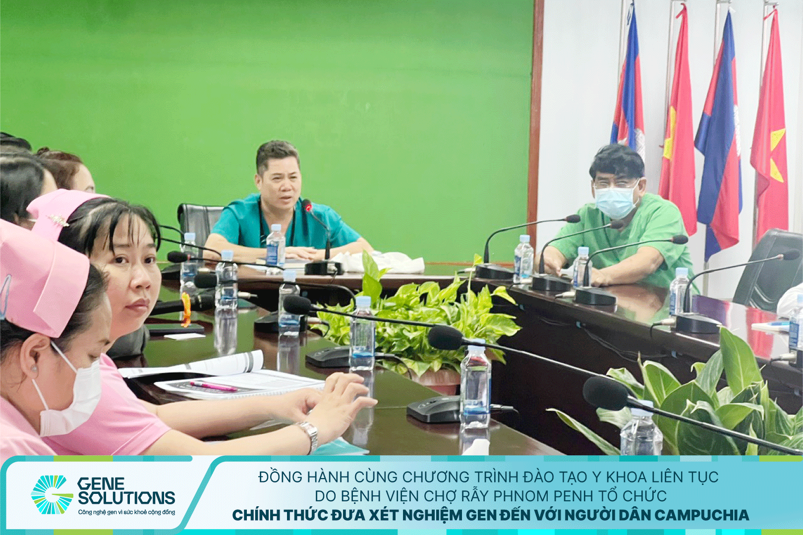 Gene Solutions hợp tác cùng Bệnh viện Chợ Rẫy Phnom Penh tổ chức chương trình đào tạo y khoa liên tục 3