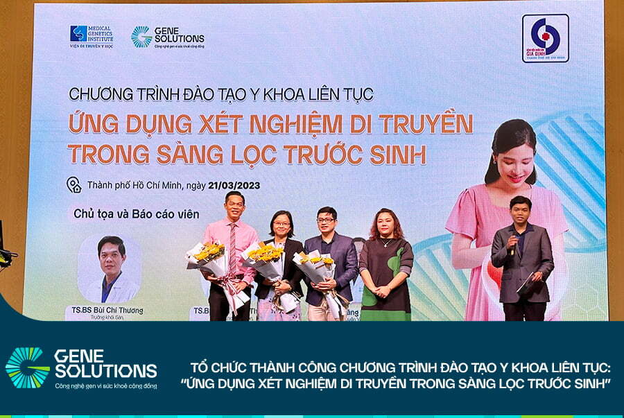 Hơn 600 bác sĩ tham gia chương trình đào tạo y khoa liên tục: “Ứng dụng xét nghiệm di truyền trong sàng lọc trước sinh” 1