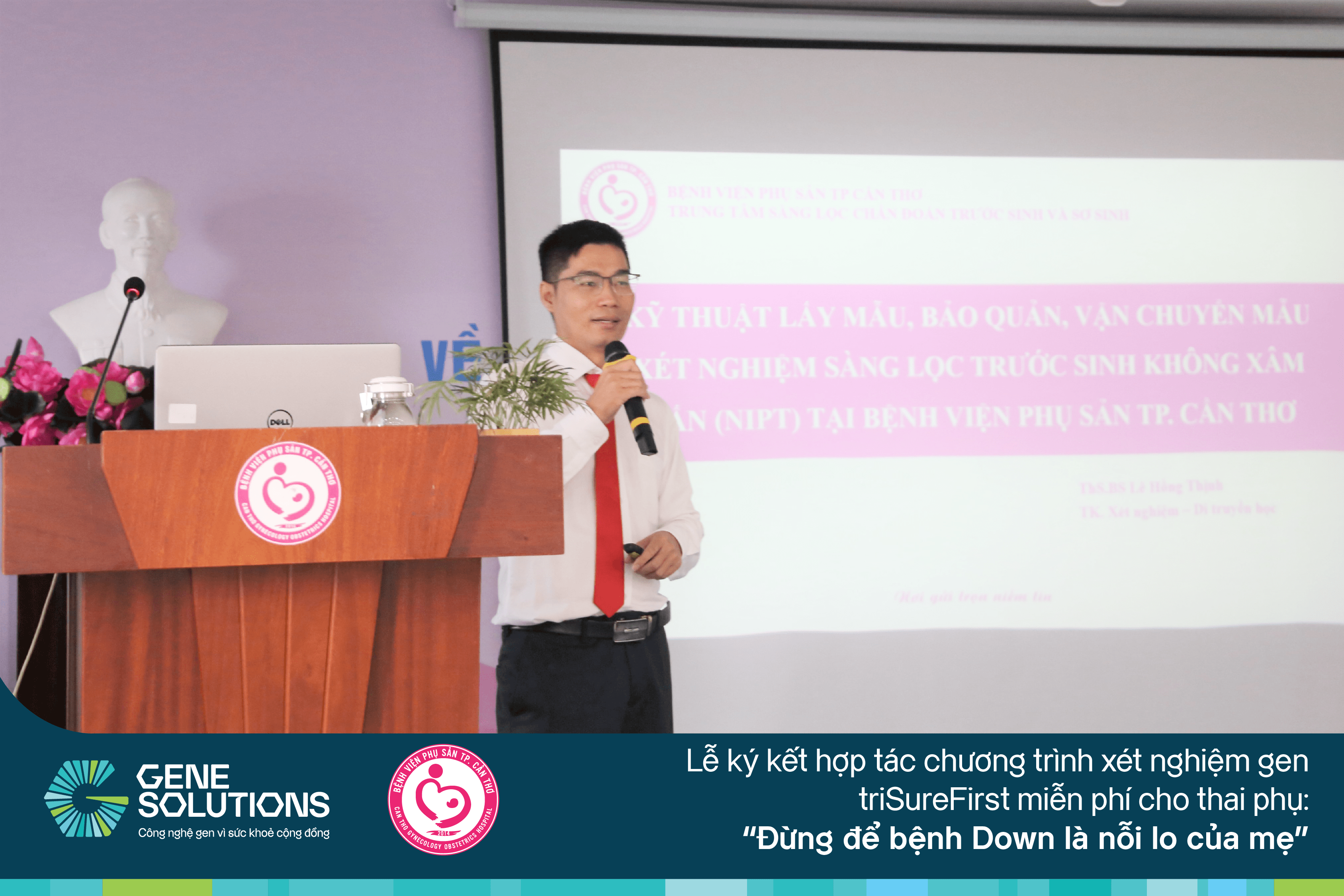 Triển khai chương trình xét nghiệm gen triSureFirst miễn phí cho thai phụ: “Đừng để bệnh Down là nỗi lo của mẹ” 9