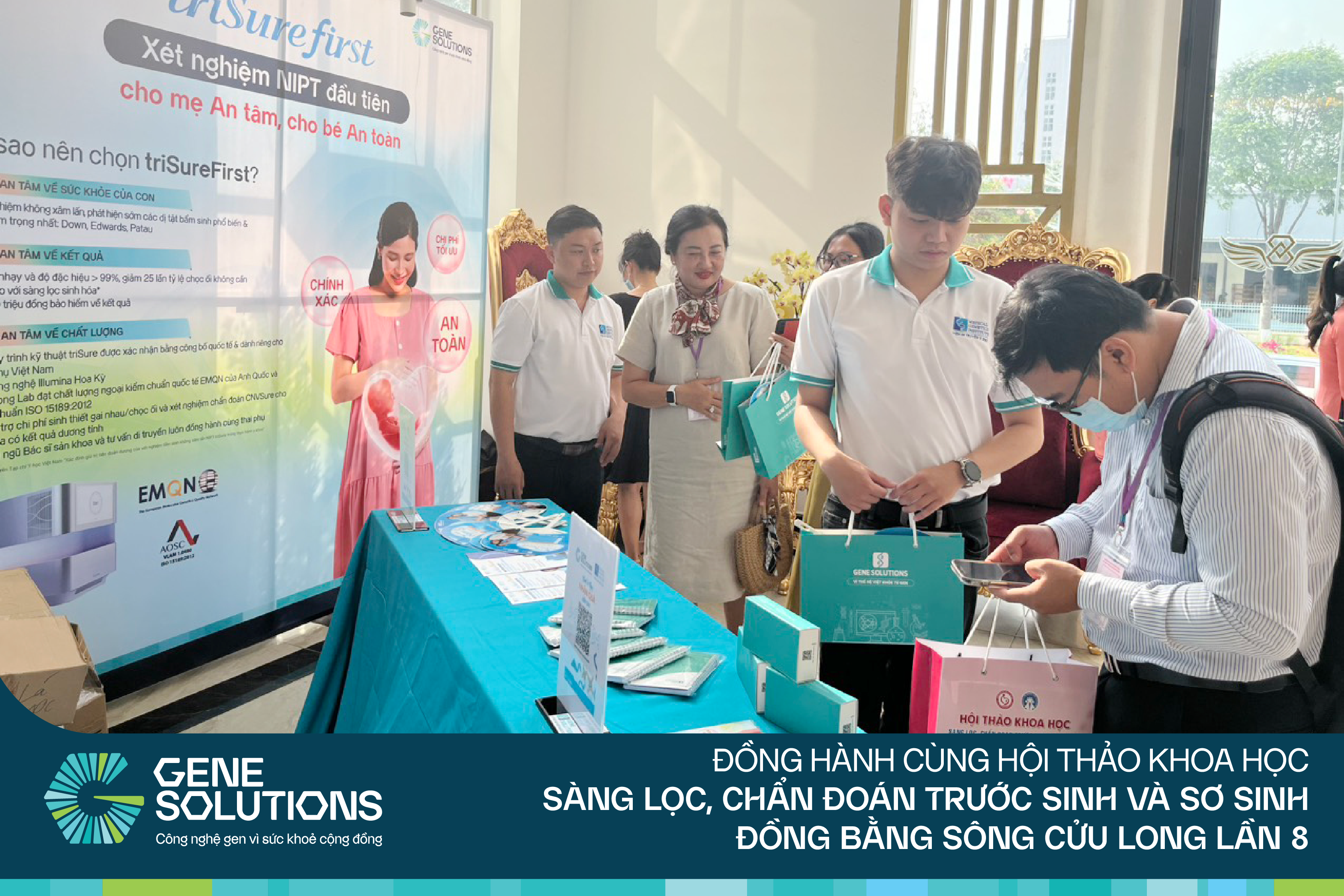 Gene Solutions đồng hành cùng Hội thảo khoa học Sàng lọc, Chẩn đoán trước sinh và sơ sinh Đồng bằng sông Cửu Long lần 8/2023 11