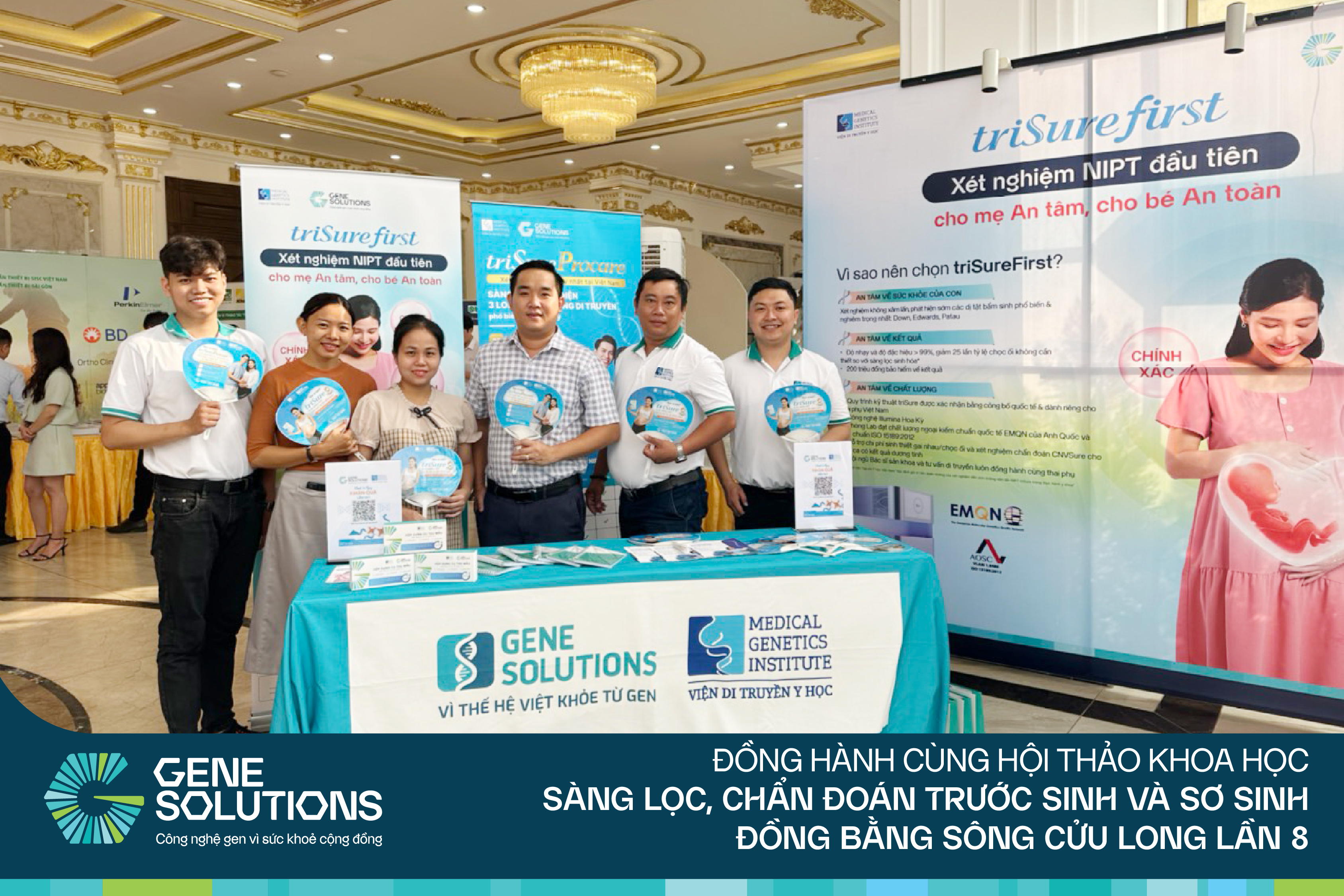 Gene Solutions đồng hành cùng Hội thảo khoa học Sàng lọc, Chẩn đoán trước sinh và sơ sinh Đồng bằng sông Cửu Long lần 8/2023 9