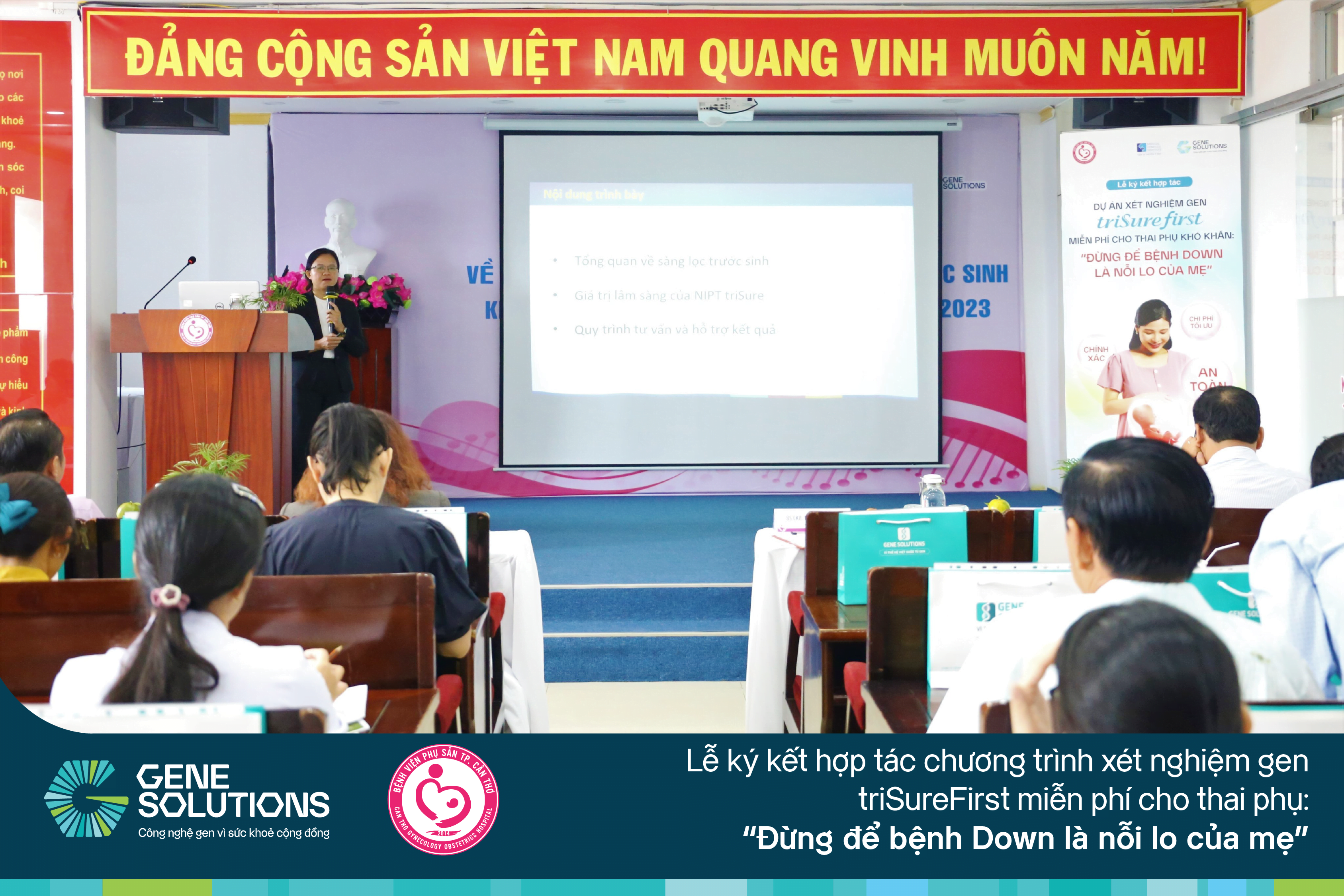 Triển khai chương trình xét nghiệm gen triSureFirst miễn phí cho thai phụ: “Đừng để bệnh Down là nỗi lo của mẹ” 11