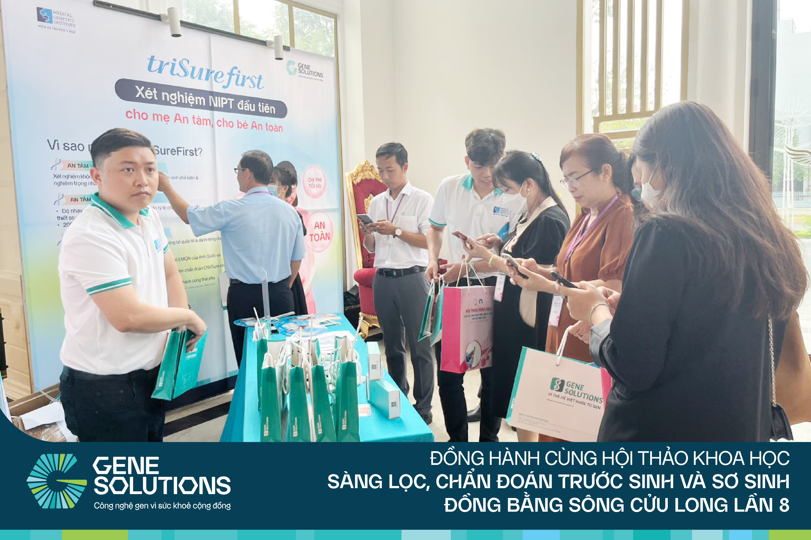 Gene Solutions đồng hành cùng Hội thảo khoa học Sàng lọc, Chẩn đoán trước sinh và sơ sinh Đồng bằng sông Cửu Long lần 8/2023 7