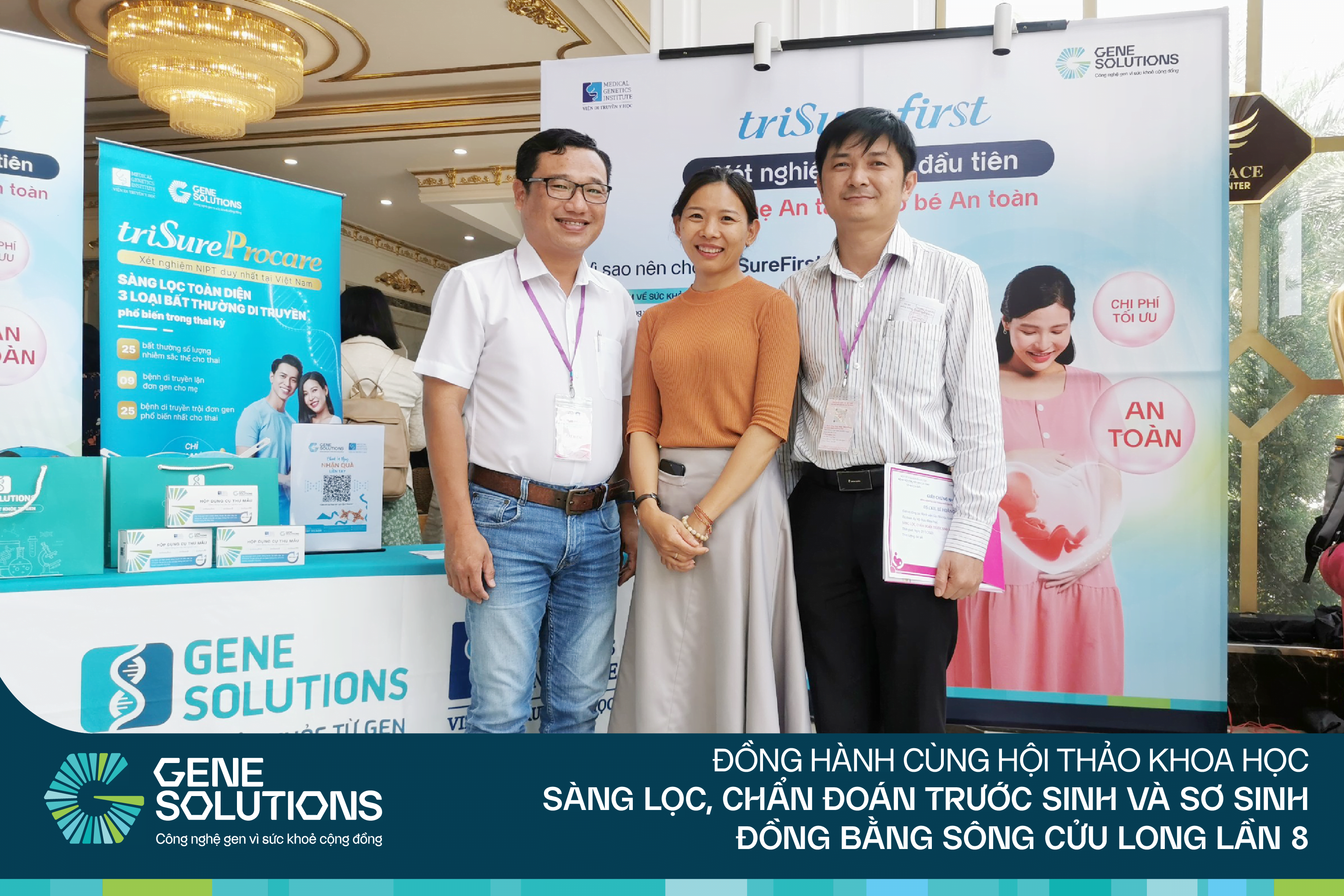 Gene Solutions đồng hành cùng Hội thảo khoa học Sàng lọc, Chẩn đoán trước sinh và sơ sinh Đồng bằng sông Cửu Long lần 8/2023 15