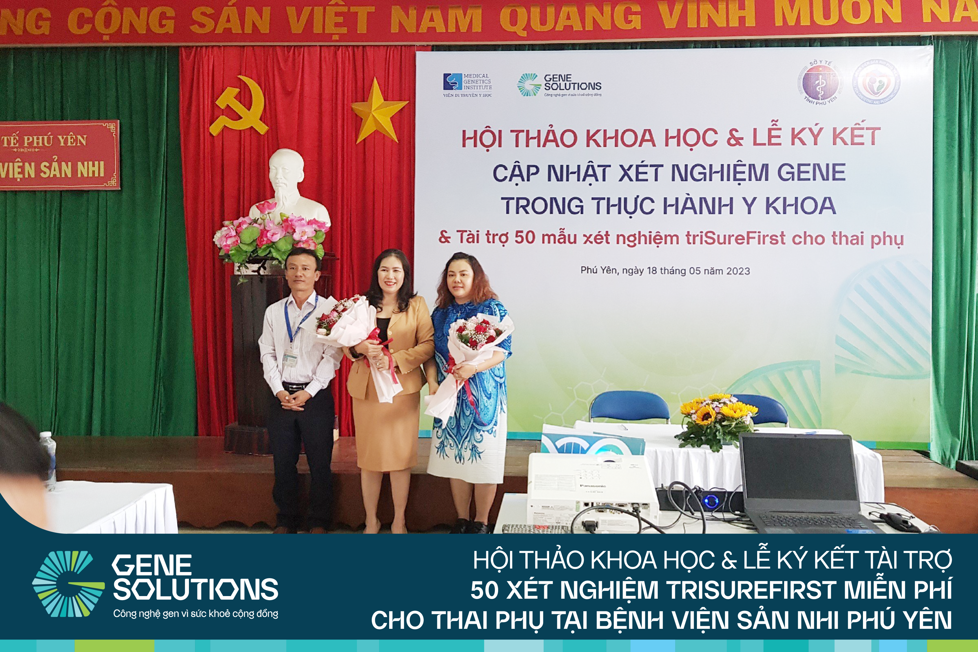 Xét nghiệm NIPT triSureFirst miễn phí cho thai phụ tại Bệnh viện Sản Nhi Phú Yên 5