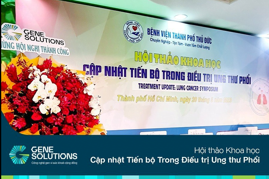 Gene Solutions Tự Hào Đồng Hành Cùng Hội Thảo Bệnh viện Thành phố Thủ Đức 1