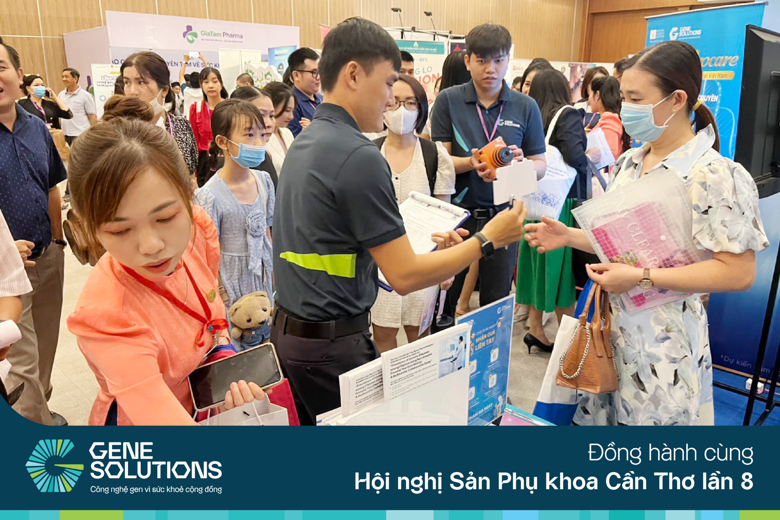 Gene Solutions đồng hành cùng Hội nghị Hội nghị Sản Phụ khoa Cần Thơ lần 8 13