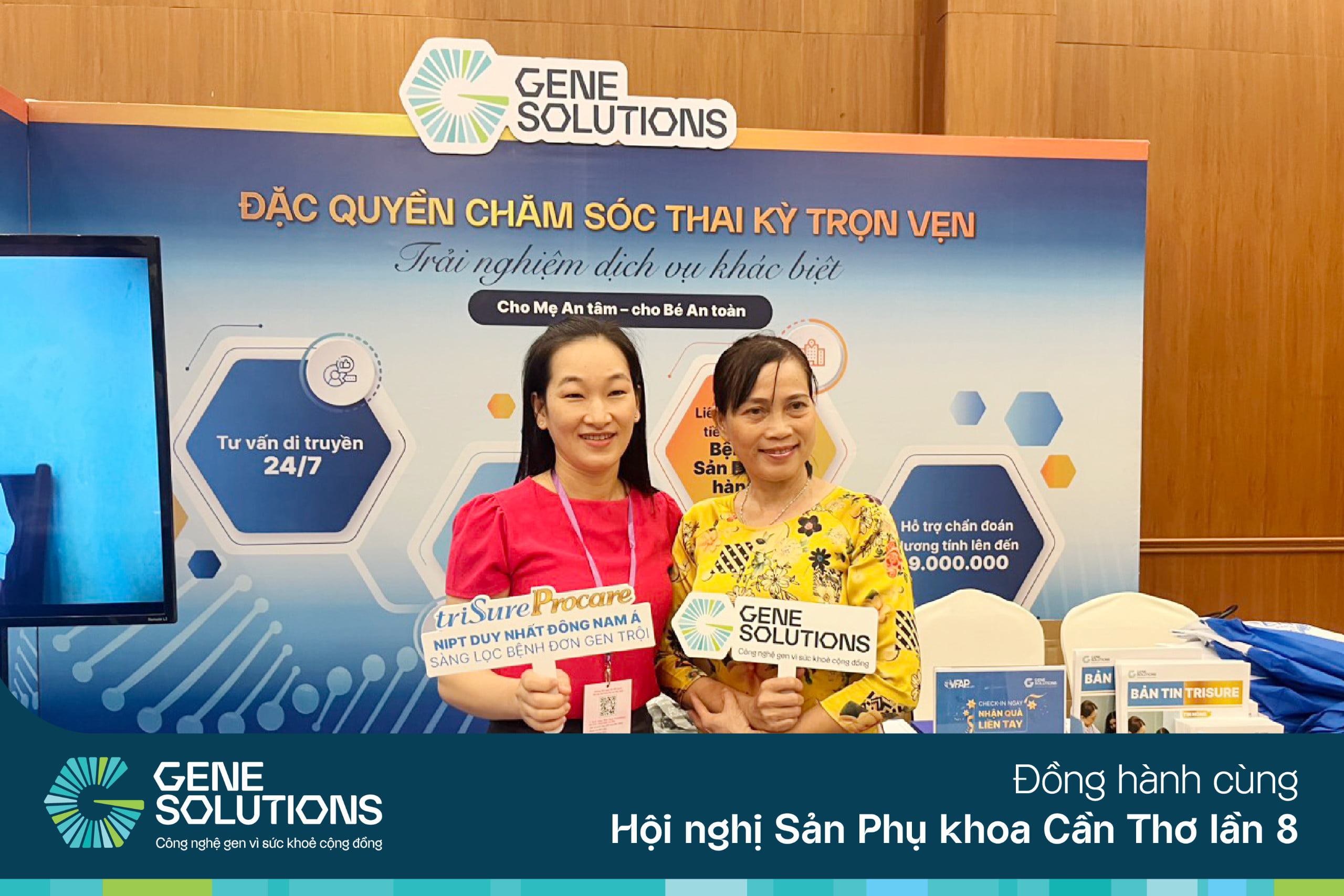 Gene Solutions đồng hành cùng Hội nghị Hội nghị Sản Phụ khoa Cần Thơ lần 8 3