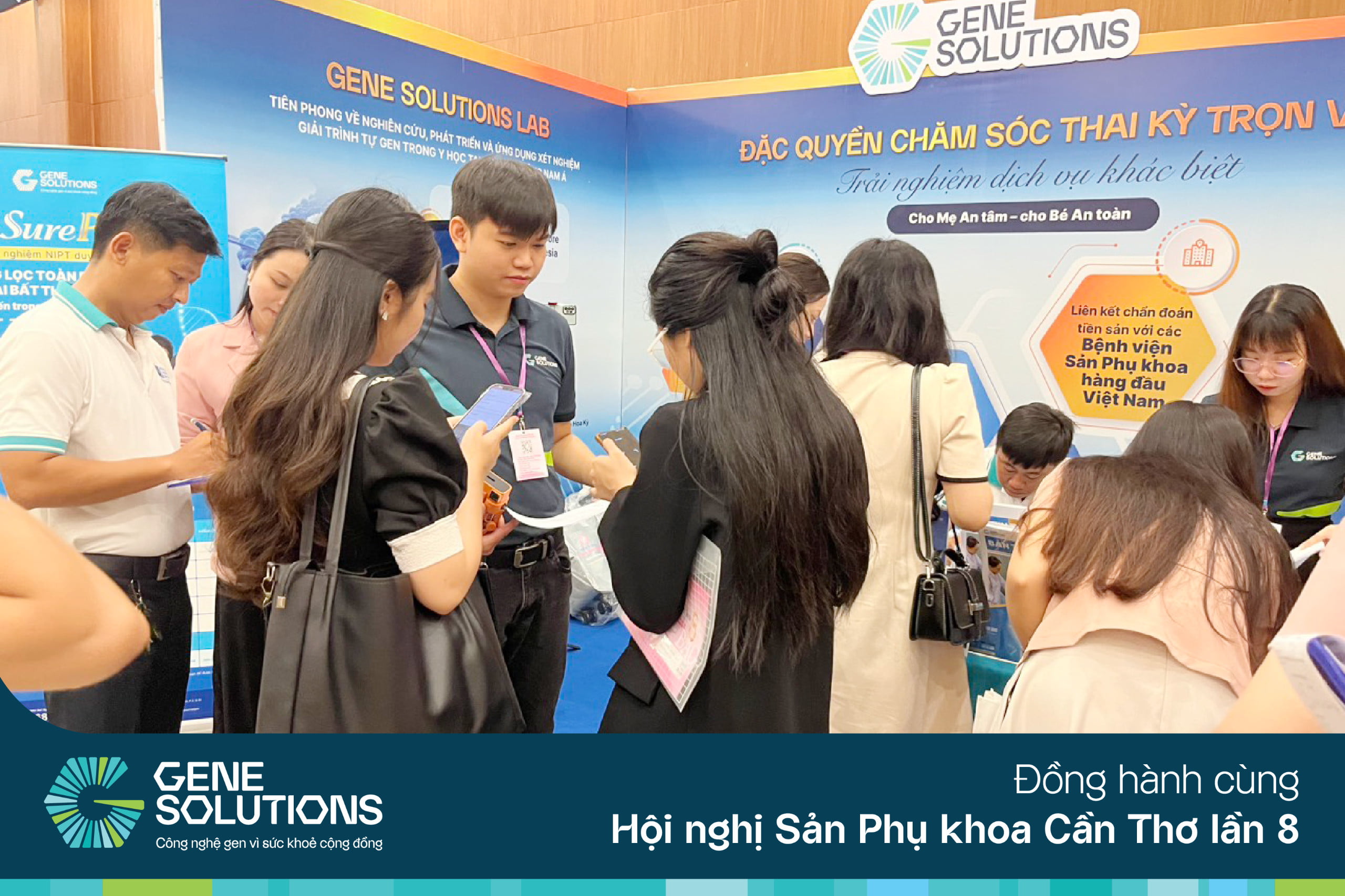 Gene Solutions đồng hành cùng Hội nghị Hội nghị Sản Phụ khoa Cần Thơ lần 8 11