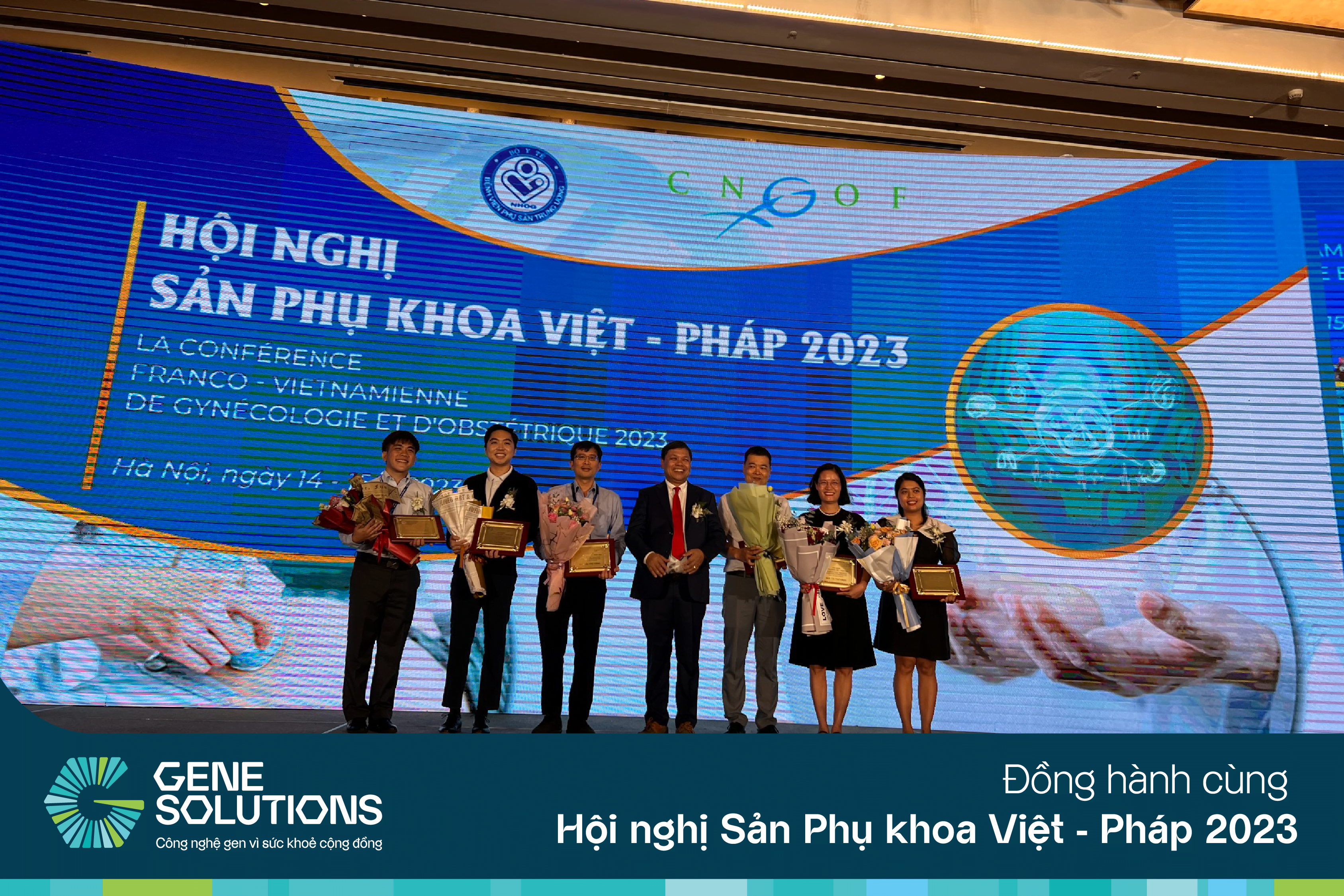 Gene Solutions gây ấn tượng tại Hội nghị Sản Phụ khoa Việt - Pháp 2023 1