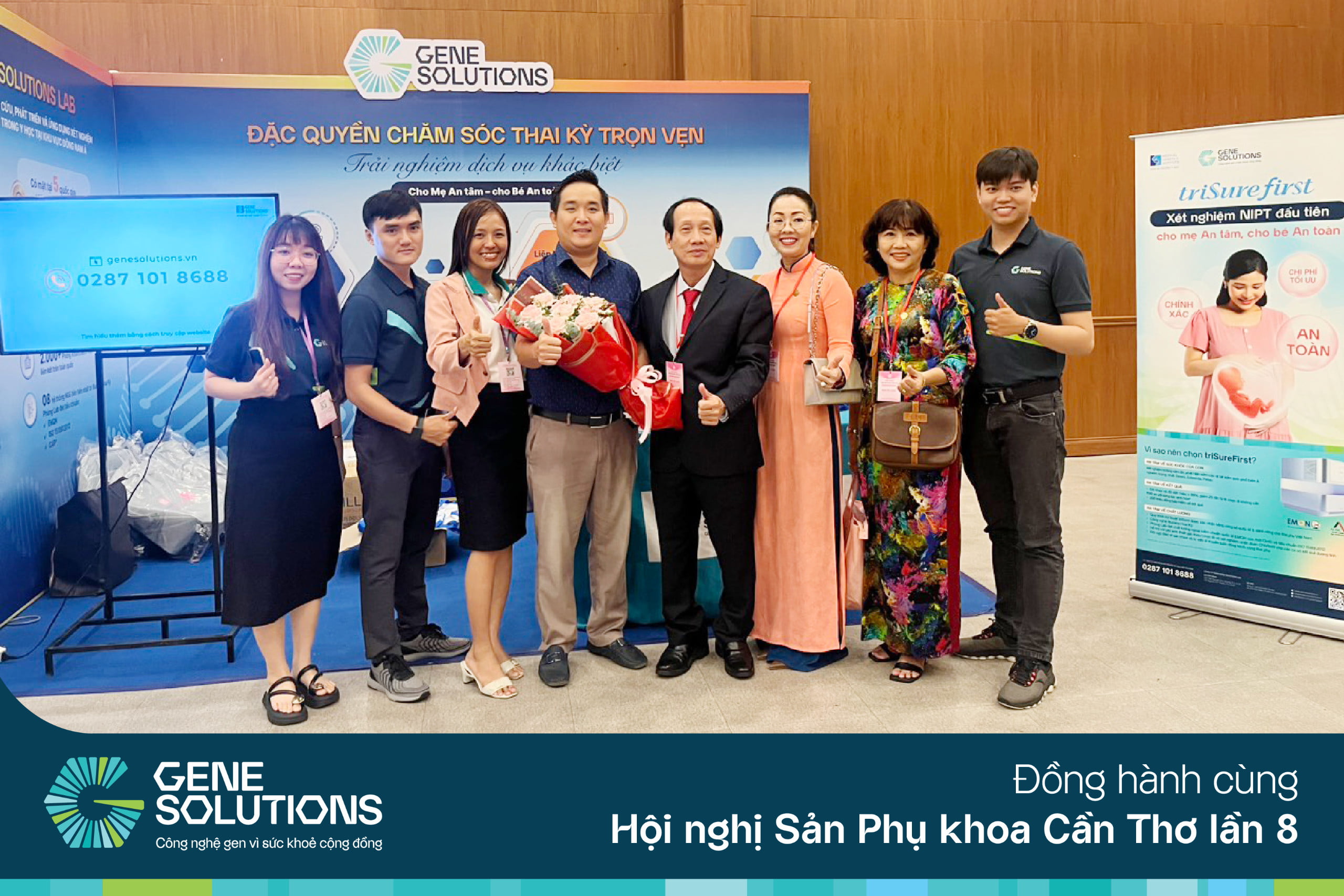 Gene Solutions đồng hành cùng Hội nghị Hội nghị Sản Phụ khoa Cần Thơ lần 8 1