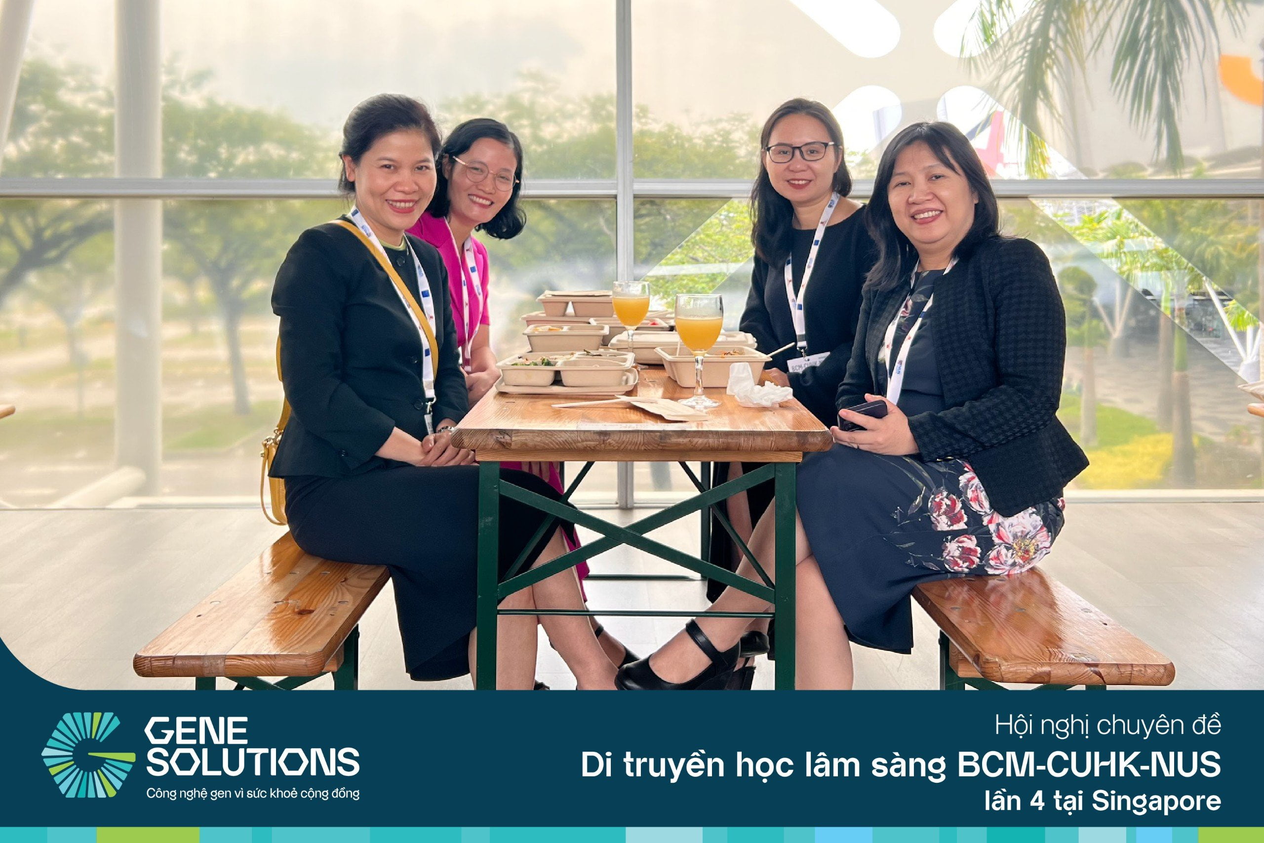 Gene Solutions tham dự & báo cáo tại Hội nghị Di truyền học lâm sàng BCM-CUHK-NUS lần thứ 4 tại Singapore 7