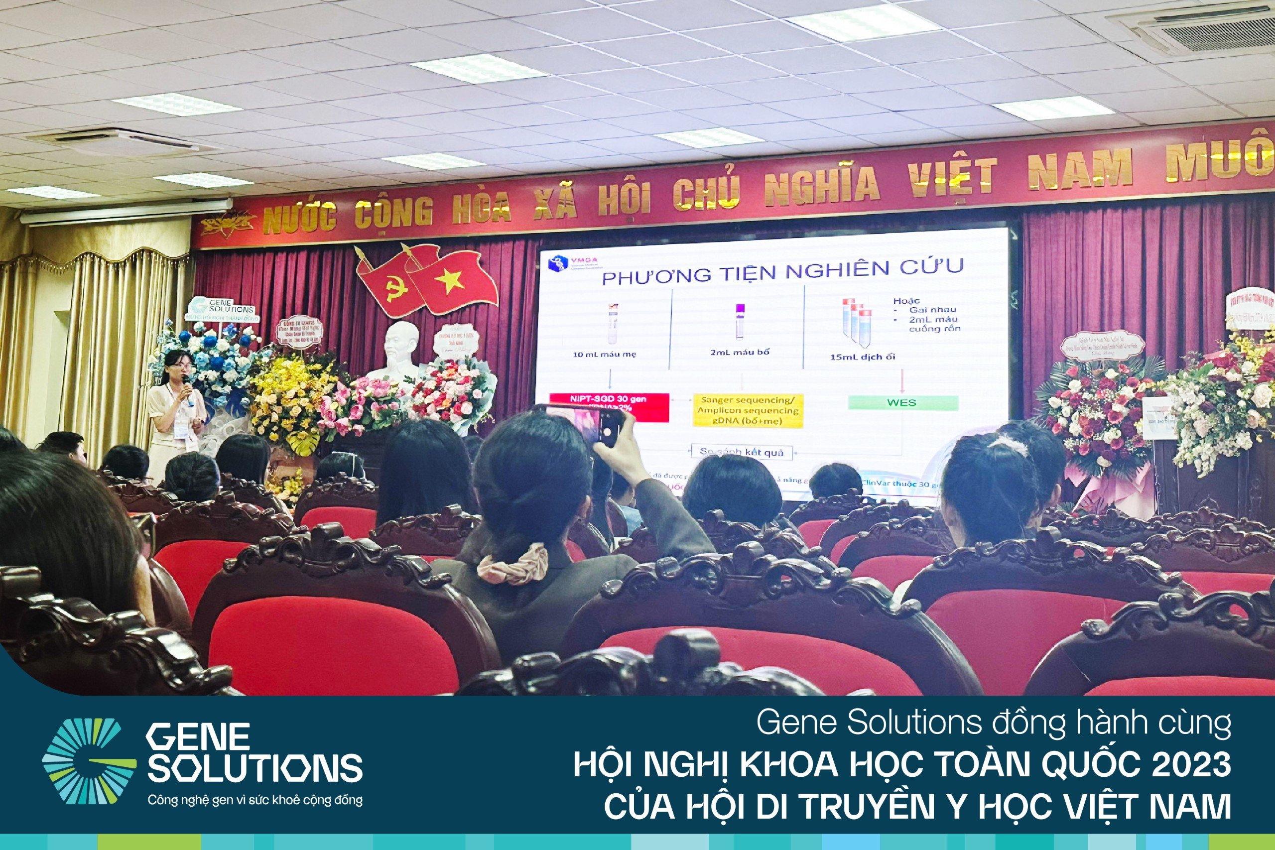 Gene Solutions đồng hành cùng Hội nghị khoa học toàn quốc 2023 của Hội Di truyền Y học Việt Nam 3