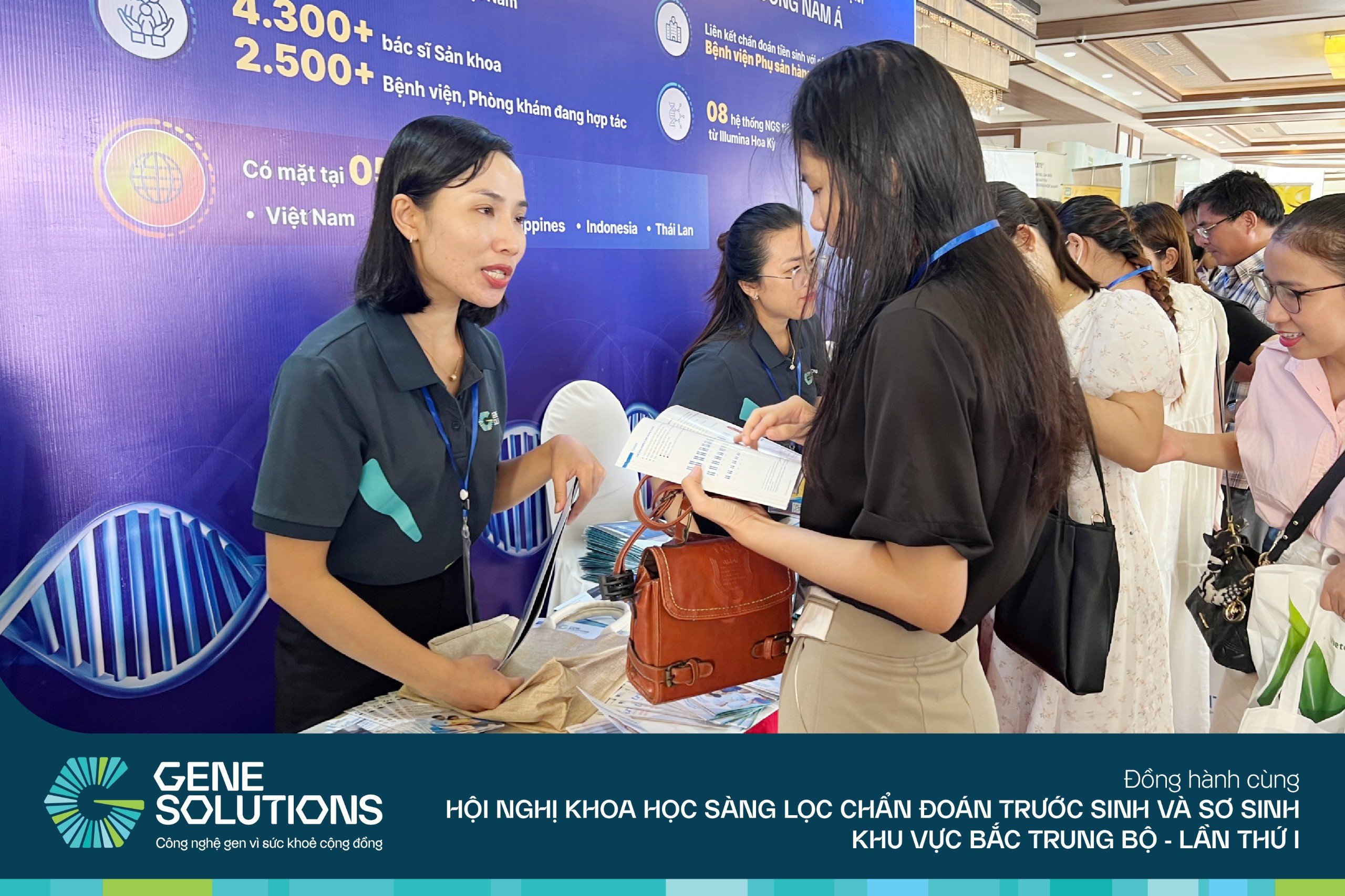 Gene Solutions đồng hành và tham gia báo cáo tại Hội nghị khoa học Sàng lọc chẩn đoán trước sinh và sơ sinh khu vực Bắc Trung Bộ lần 1 7