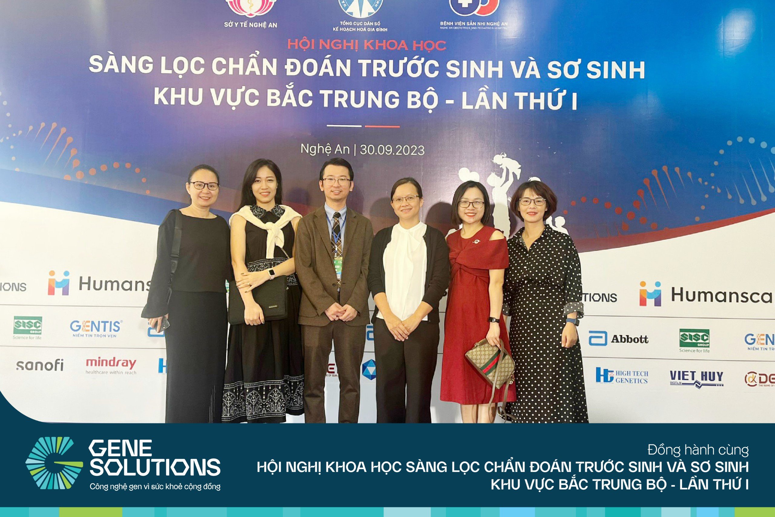 Gene Solutions đồng hành và tham gia báo cáo tại Hội nghị khoa học Sàng lọc chẩn đoán trước sinh và sơ sinh khu vực Bắc Trung Bộ lần 1 1