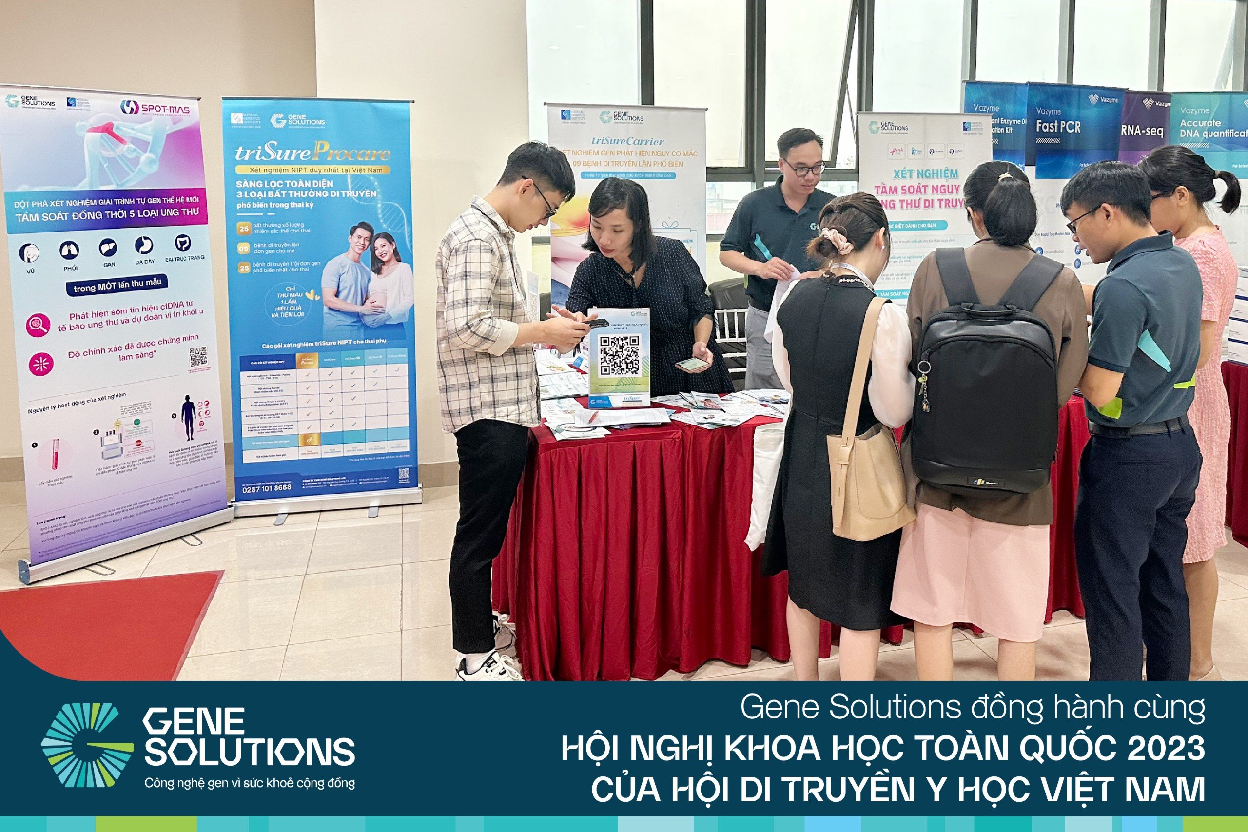 Gene Solutions đồng hành cùng Hội nghị khoa học toàn quốc 2023 của Hội Di truyền Y học Việt Nam 7