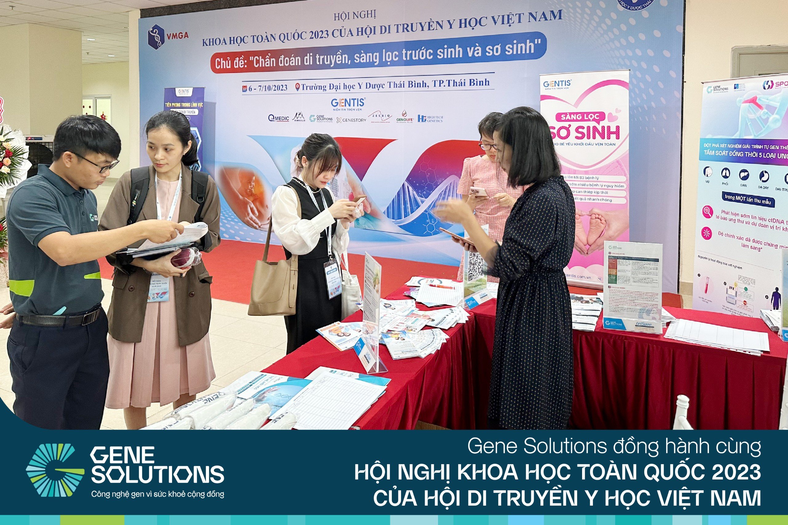 Gene Solutions đồng hành cùng Hội nghị khoa học toàn quốc 2023 của Hội Di truyền Y học Việt Nam 5