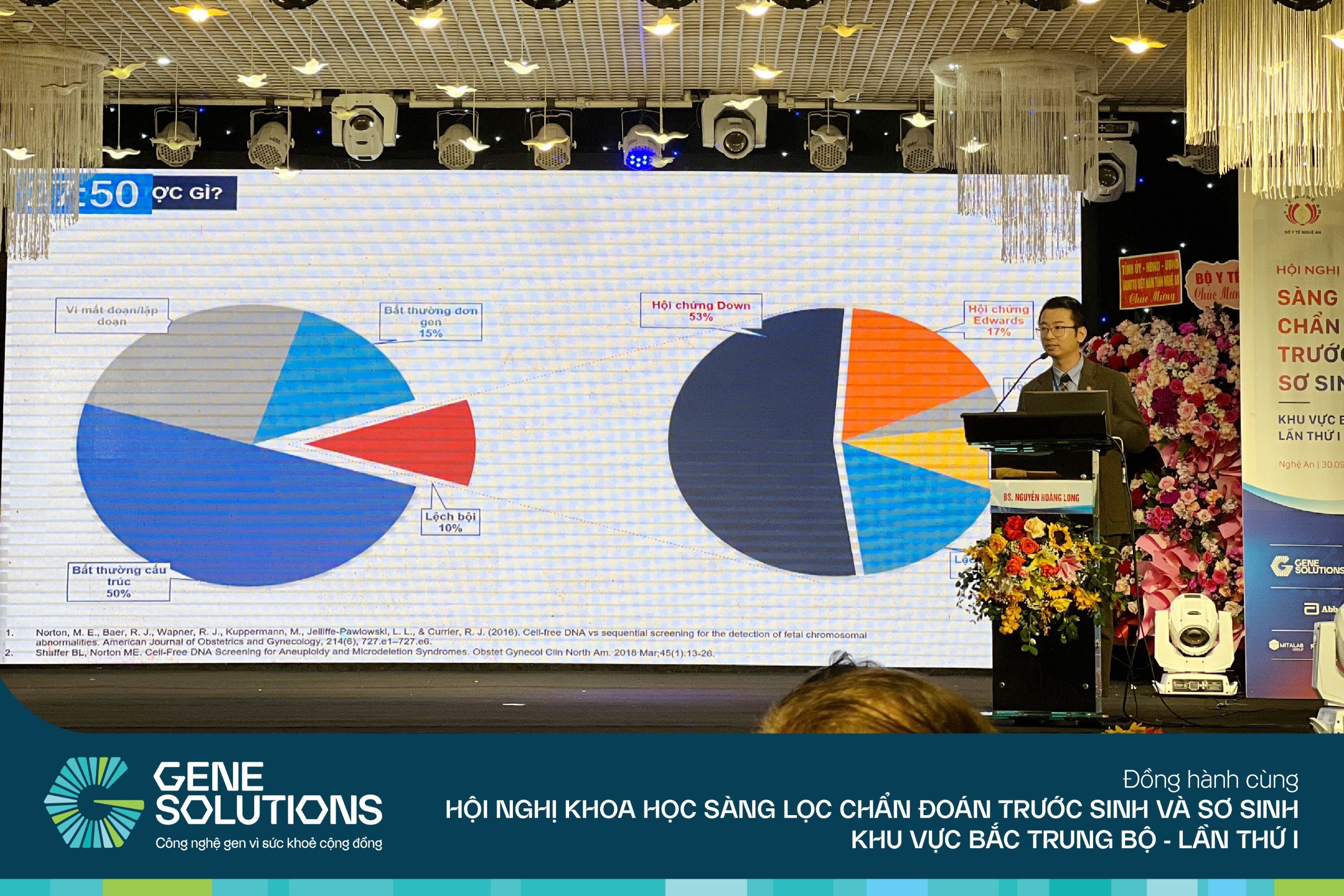 Gene Solutions đồng hành và tham gia báo cáo tại Hội nghị khoa học Sàng lọc chẩn đoán trước sinh và sơ sinh khu vực Bắc Trung Bộ lần 1 5