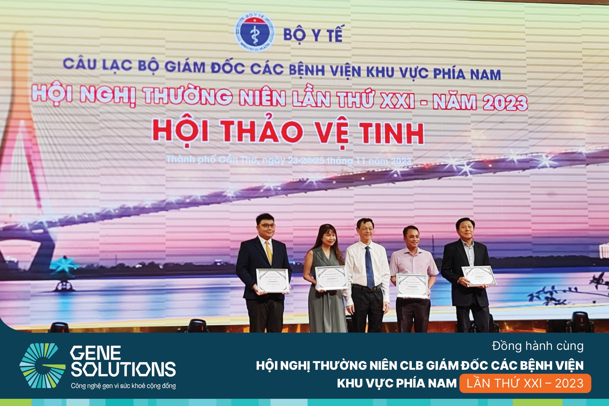 Gene Solutions gây ấn tượng tại Hội nghị thường niên CLB Giám đốc các bệnh viện khu vực phía Nam lần thứ 21 - 2023 1