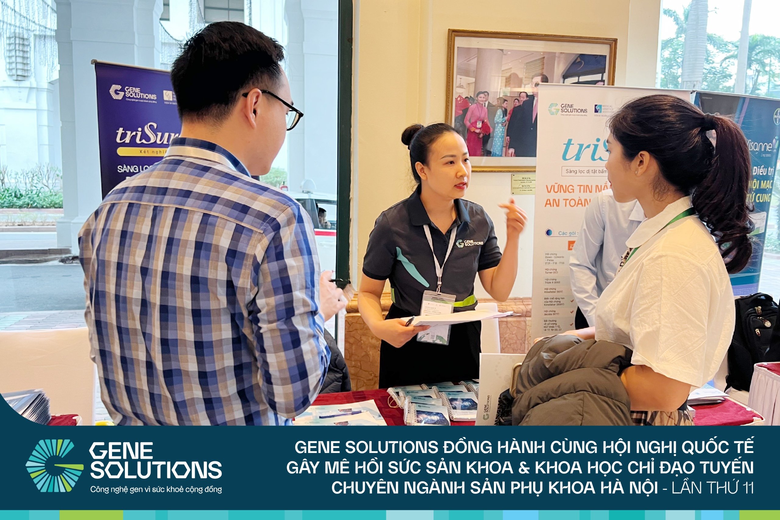 Gene Solutions đồng hành cùng Hội nghị quốc tế gây mê hồi sức Sản khoa & khoa học chỉ đạo tuyến chuyên ngành Sản Phụ khoa Hà Nội lần thứ 11 9