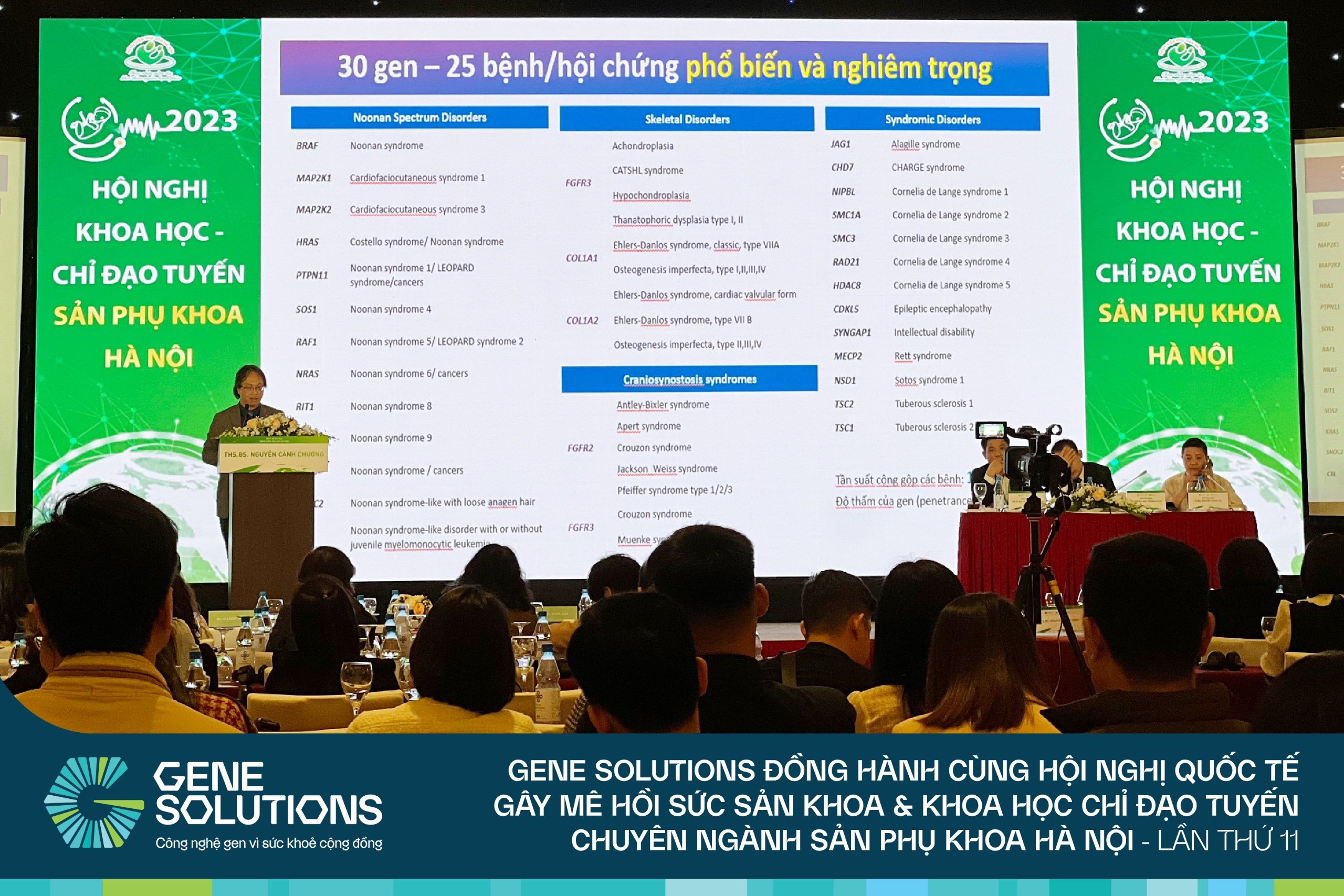 Gene Solutions đồng hành cùng Hội nghị quốc tế gây mê hồi sức Sản khoa & khoa học chỉ đạo tuyến chuyên ngành Sản Phụ khoa Hà Nội lần thứ 11 3