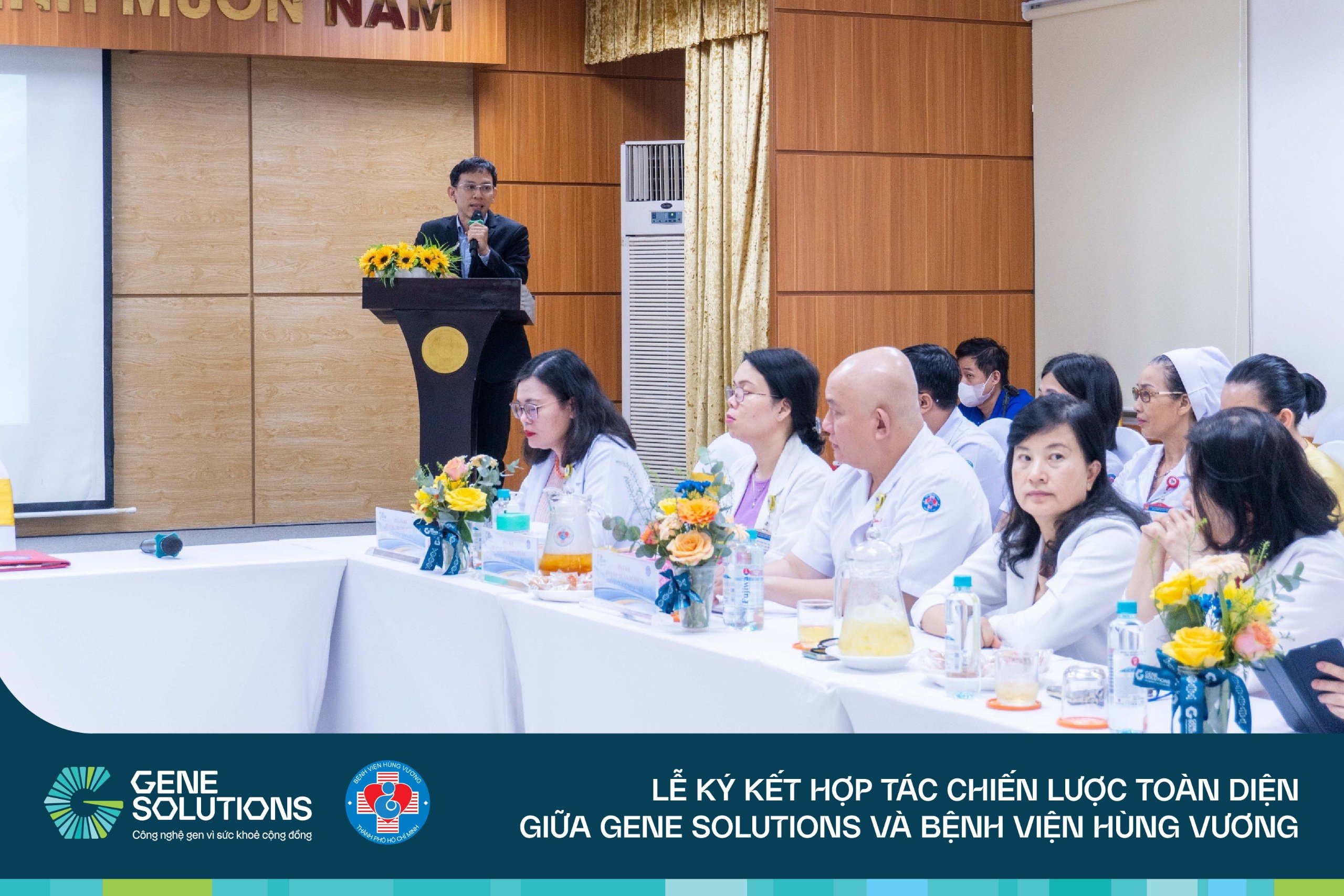 Gene Solutions và Bệnh viện Hùng Vương ký kết thỏa thuận hợp tác chiến lược toàn diện 11