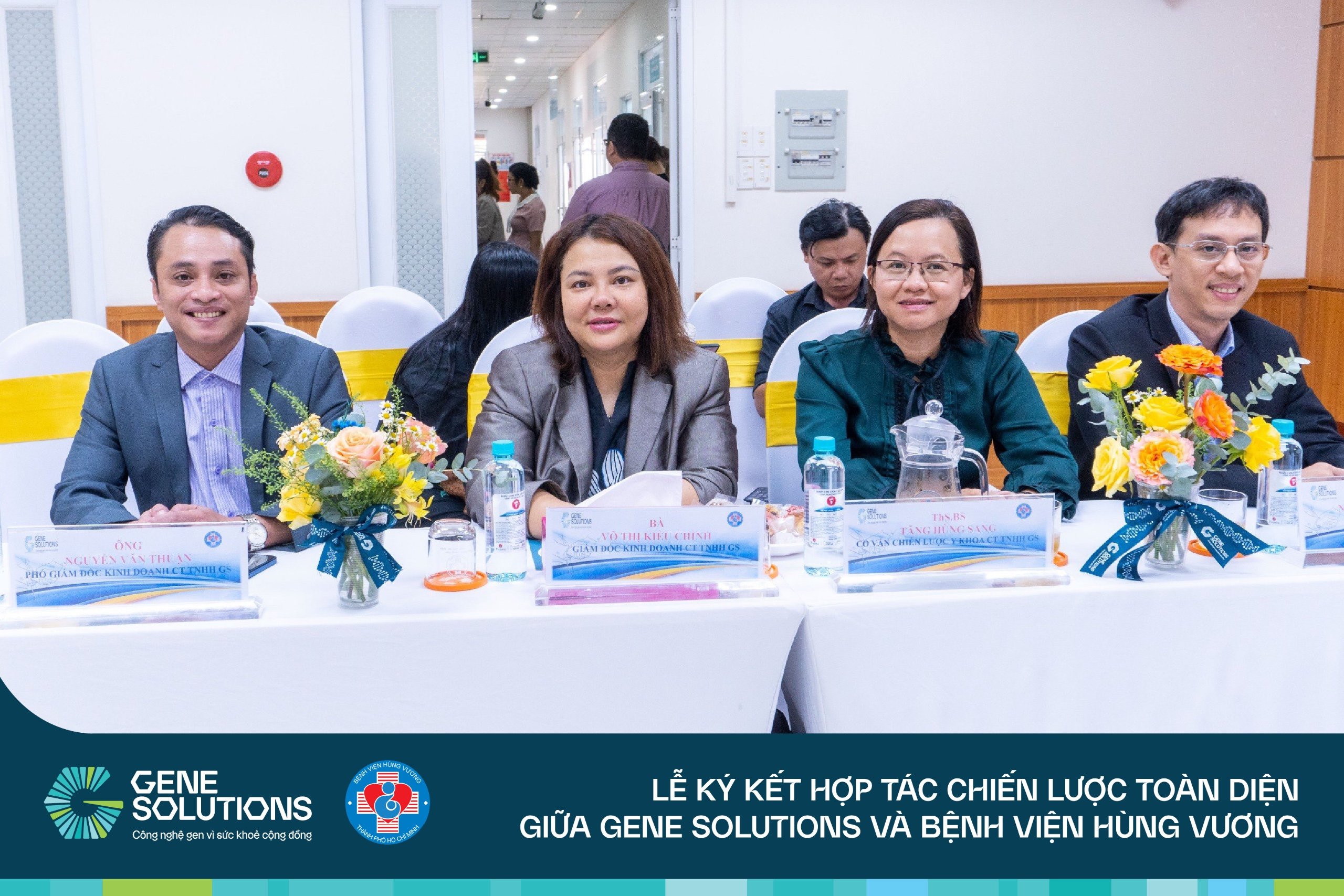 Gene Solutions và Bệnh viện Hùng Vương ký kết thỏa thuận hợp tác chiến lược toàn diện 7