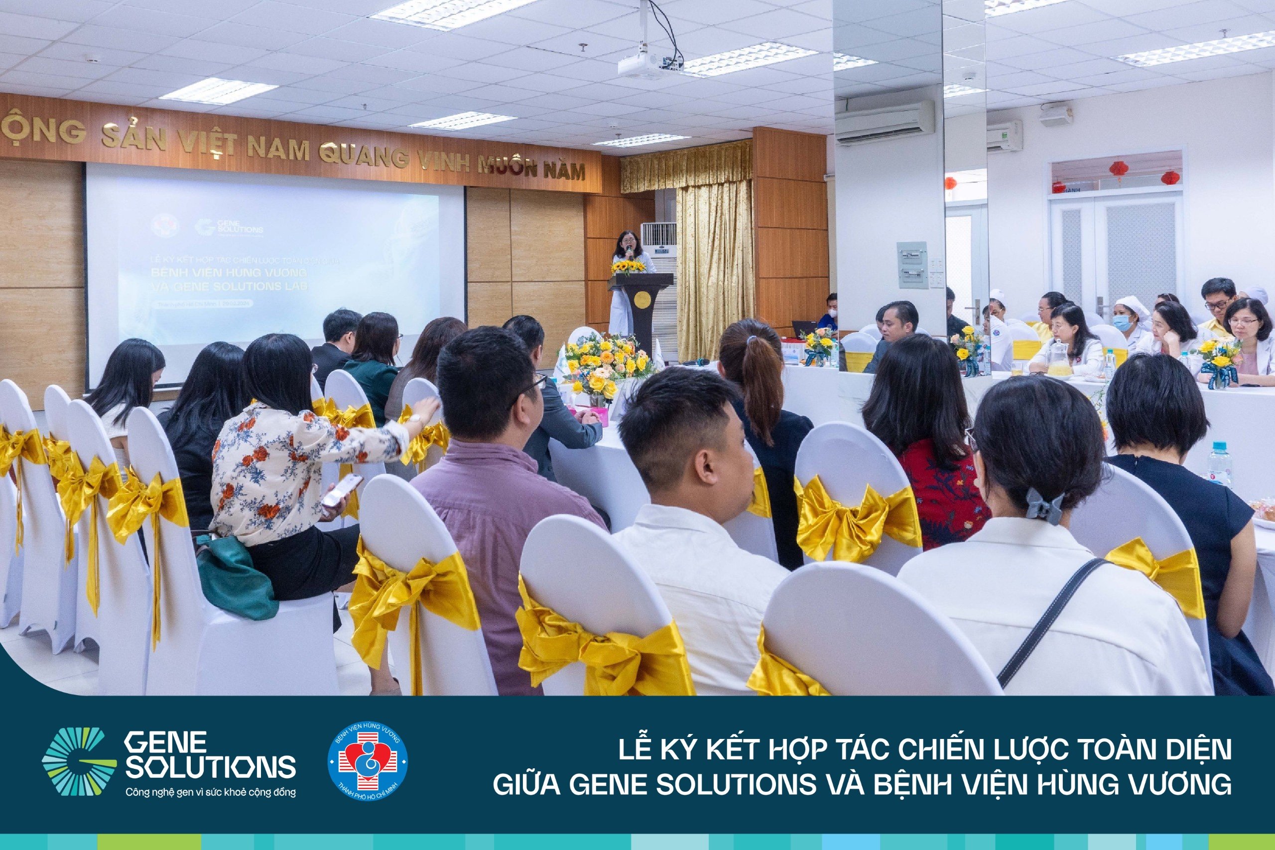 Gene Solutions và Bệnh viện Hùng Vương ký kết thỏa thuận hợp tác chiến lược toàn diện 5