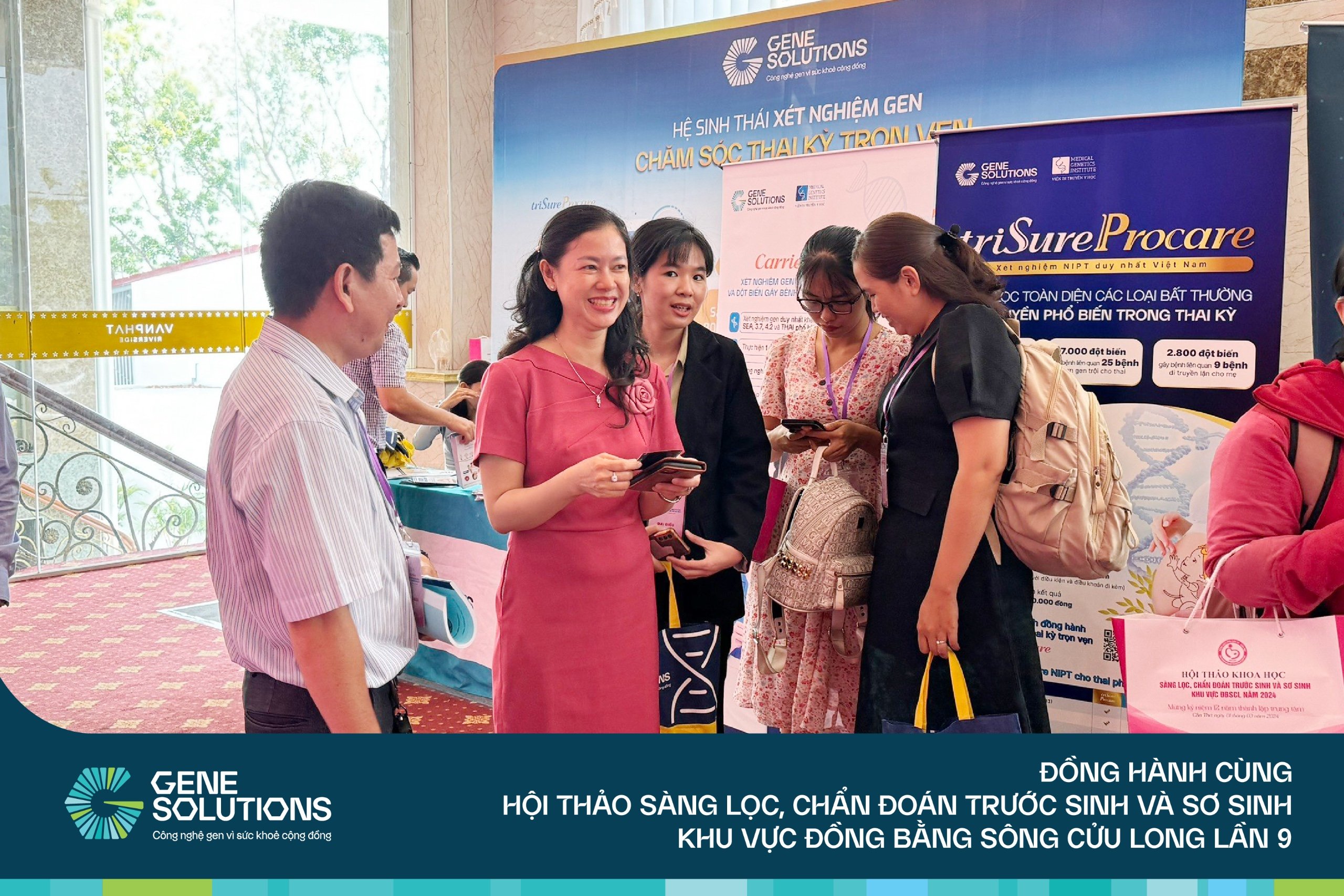 Gene Solutions đồng hành cùng Hội thảo Sàng lọc, Chẩn đoán trước sinh và sơ sinh khu vực ĐBSCL lần 9 9