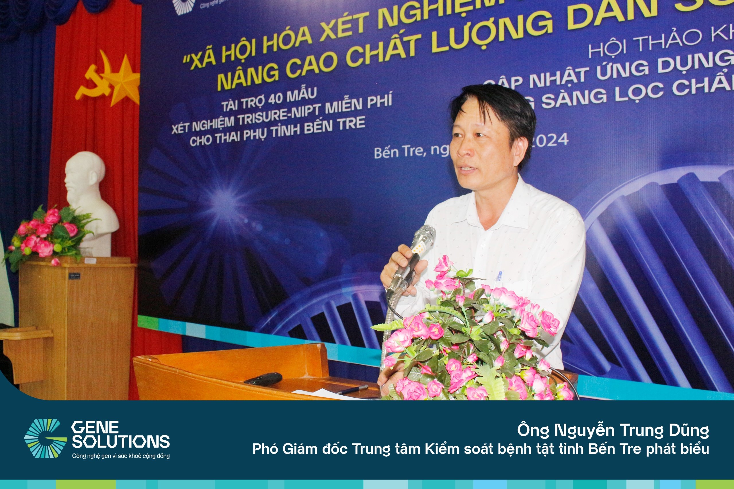 Gene Solutions trao tặng 40 mẫu xét nghiệm triSure NIPT cho thai phụ sinh sống tại tỉnh Bến Tre 5