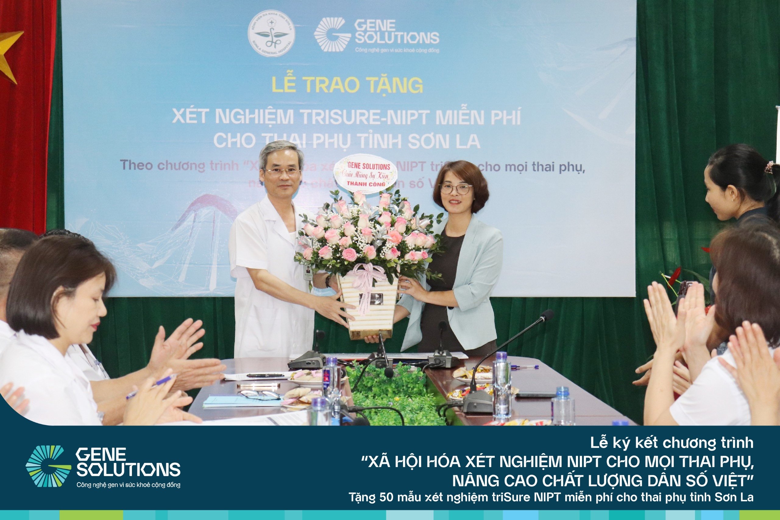 Gene Solutions trao tặng 50 mẫu xét nghiệm triSure NIPT miễn phí cho thai phụ tỉnh Sơn La 3