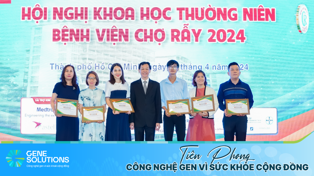 Gene Solutions tài trợ Hội nghị khoa học thường niên 2024 được tổ chức bởi bệnh viện Chợ Rẫy 9