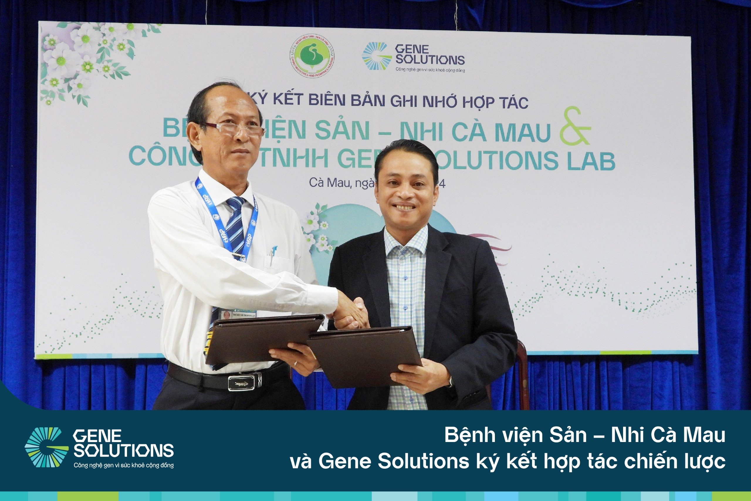 Bệnh viện Sản – Nhi Cà Mau và Gene Solutions ký kết hợp tác nhằm nâng cao chất lượng dịch vụ chăm sóc sức khỏe mẹ và bé 3